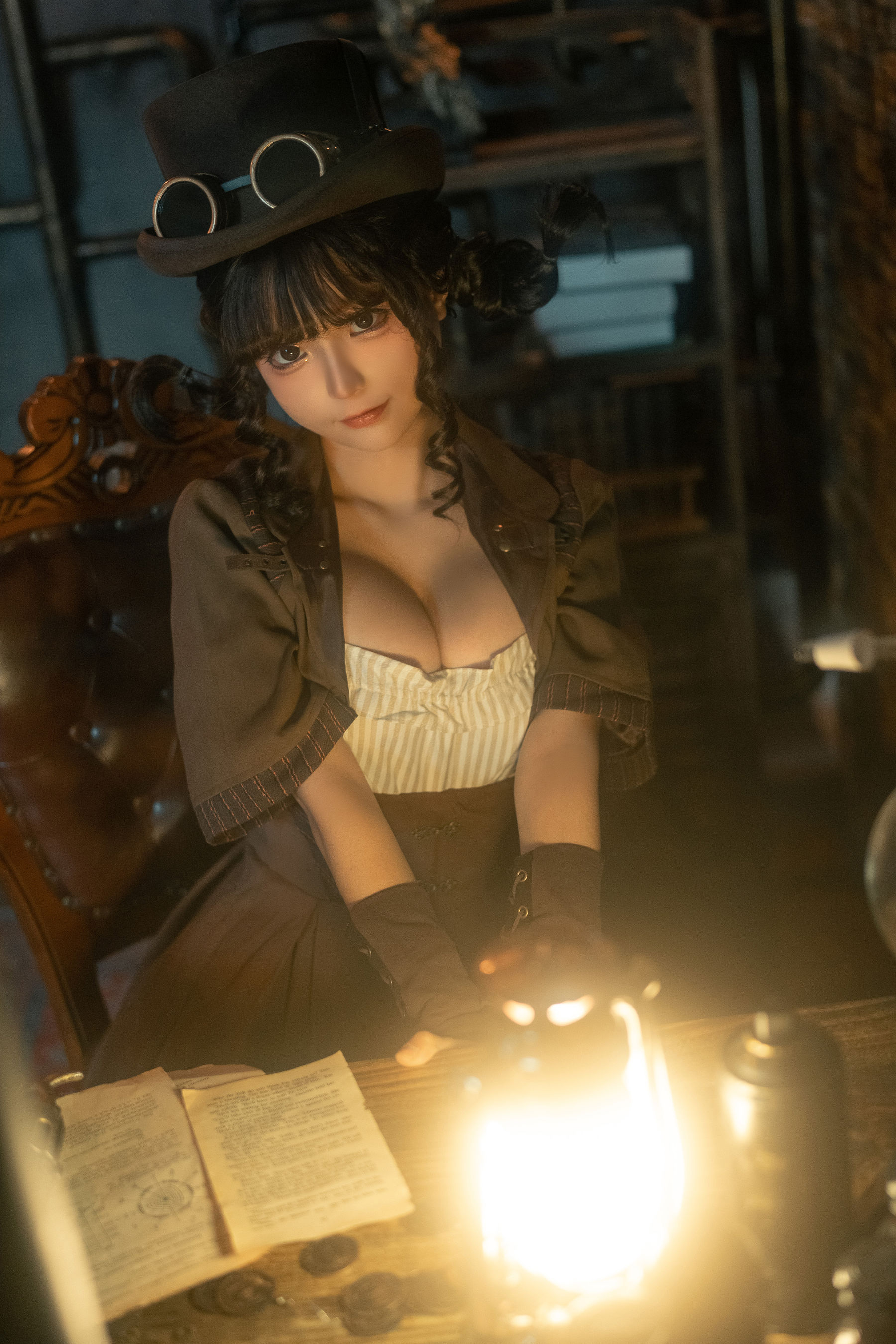 动漫博主蠢沫沫 – 蒸汽少女 Cosplay-第3张