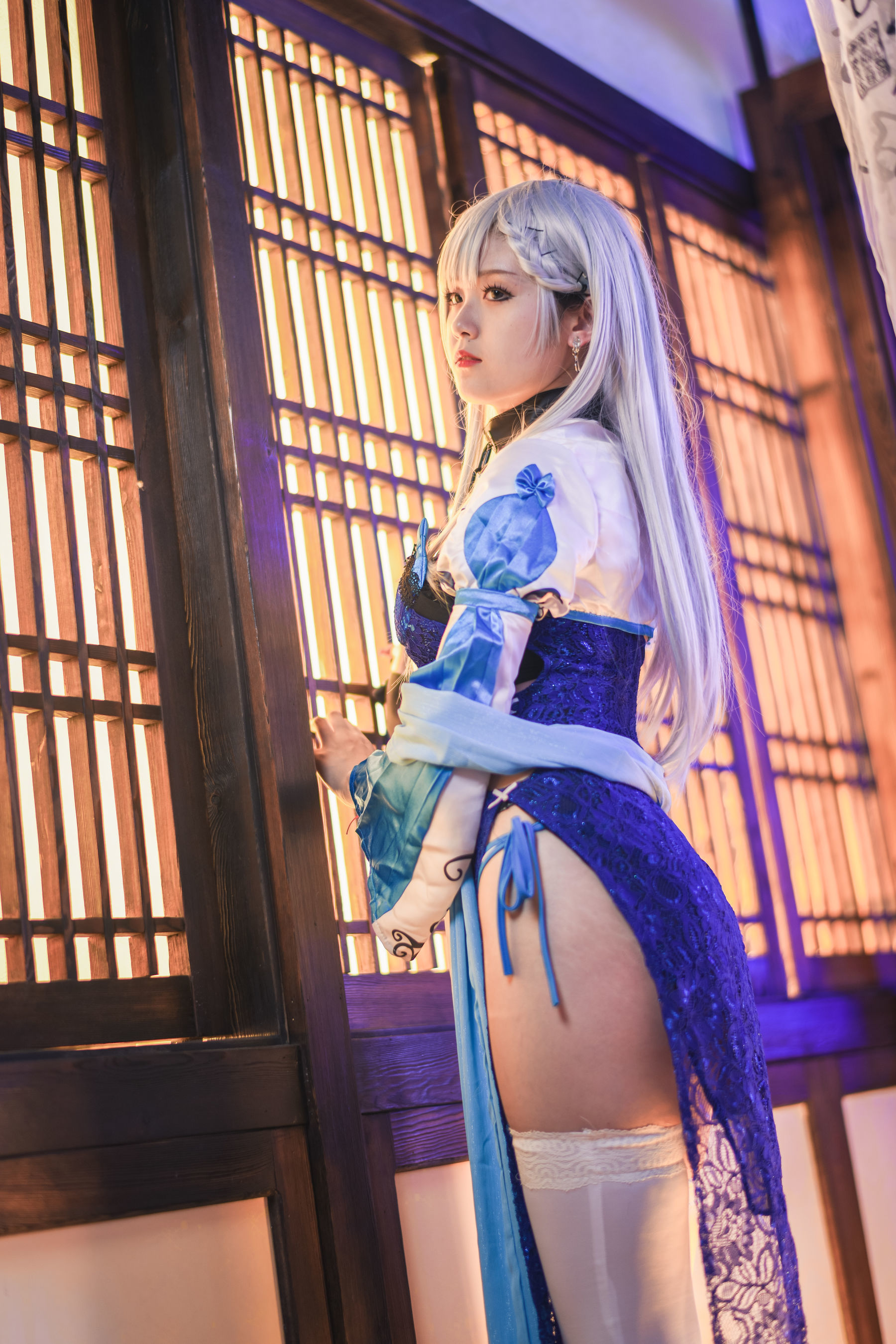 Coser小姐姐Akisoso秋楚楚 贝法 不知火 Cosplay-第13张