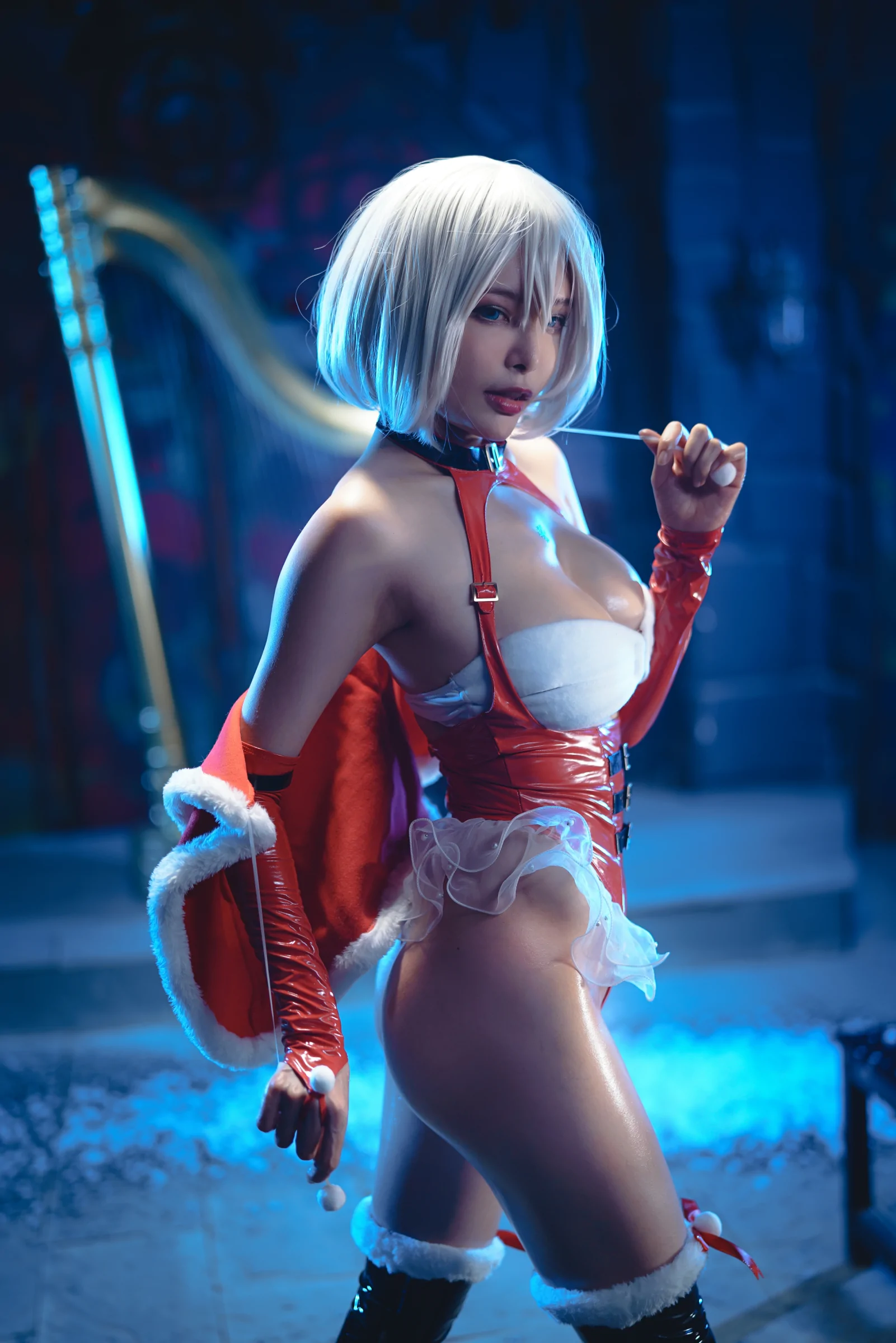秋和柯基 – 圣诞雪夜锦礼 Cosplay-第18张
