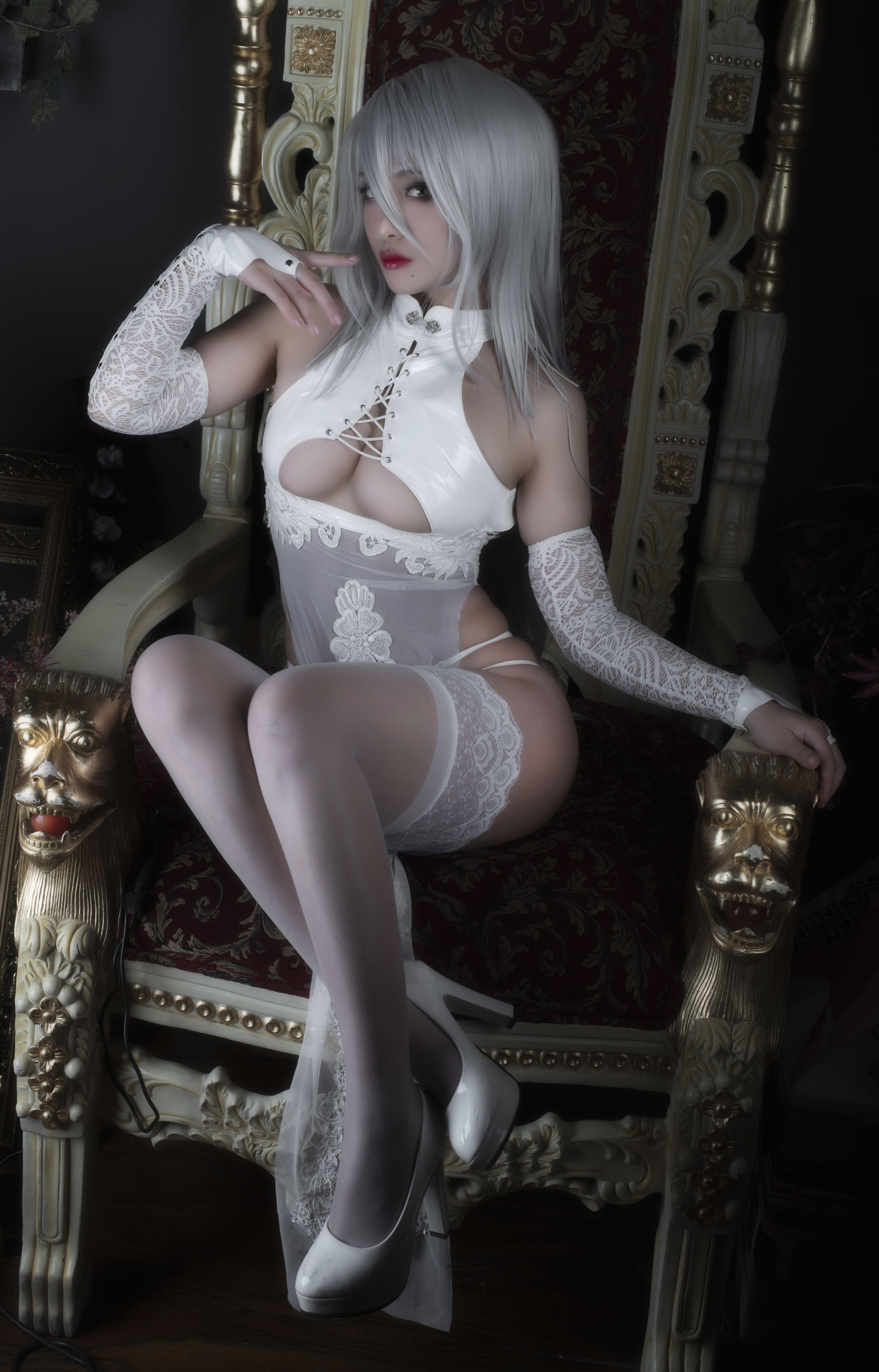 动漫博主洛璃LoLiSAMA – 尼尔A2 Cosplay-第25张