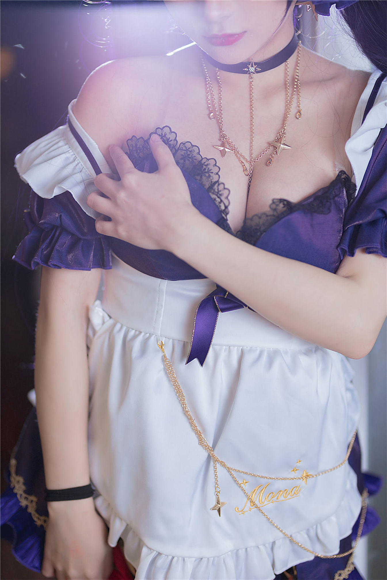 是三不是世w – 原神莫娜女仆 Cosplay-第43张