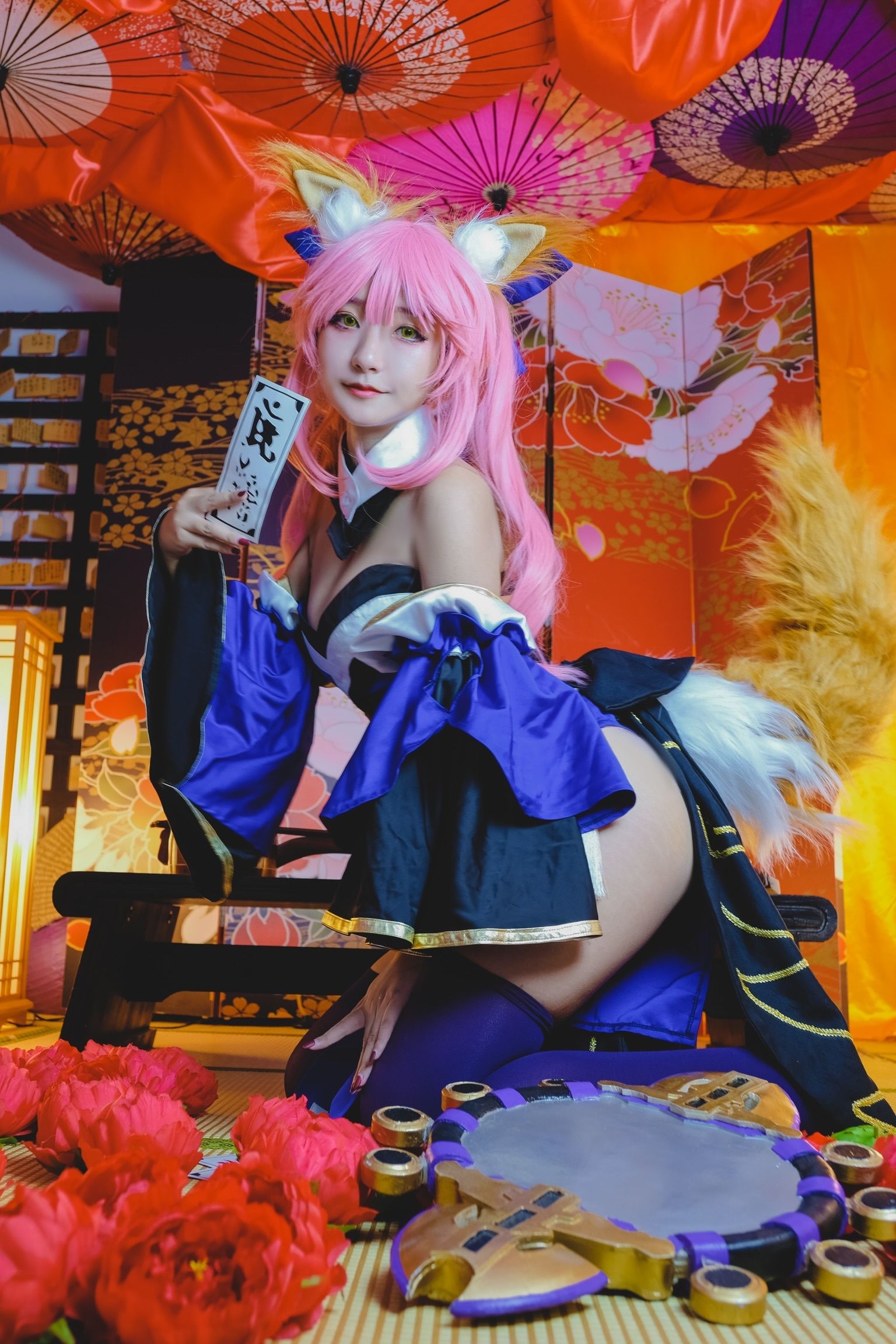 Roroki骷髅姫 – 玉藻の前 Cosplay-第21张