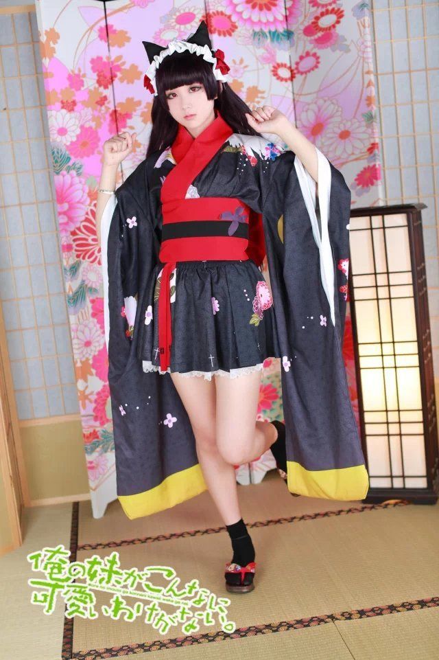 动漫博主浅野菌子 – 我的妹妹哪有这么可爱！ Cosplay-第45张