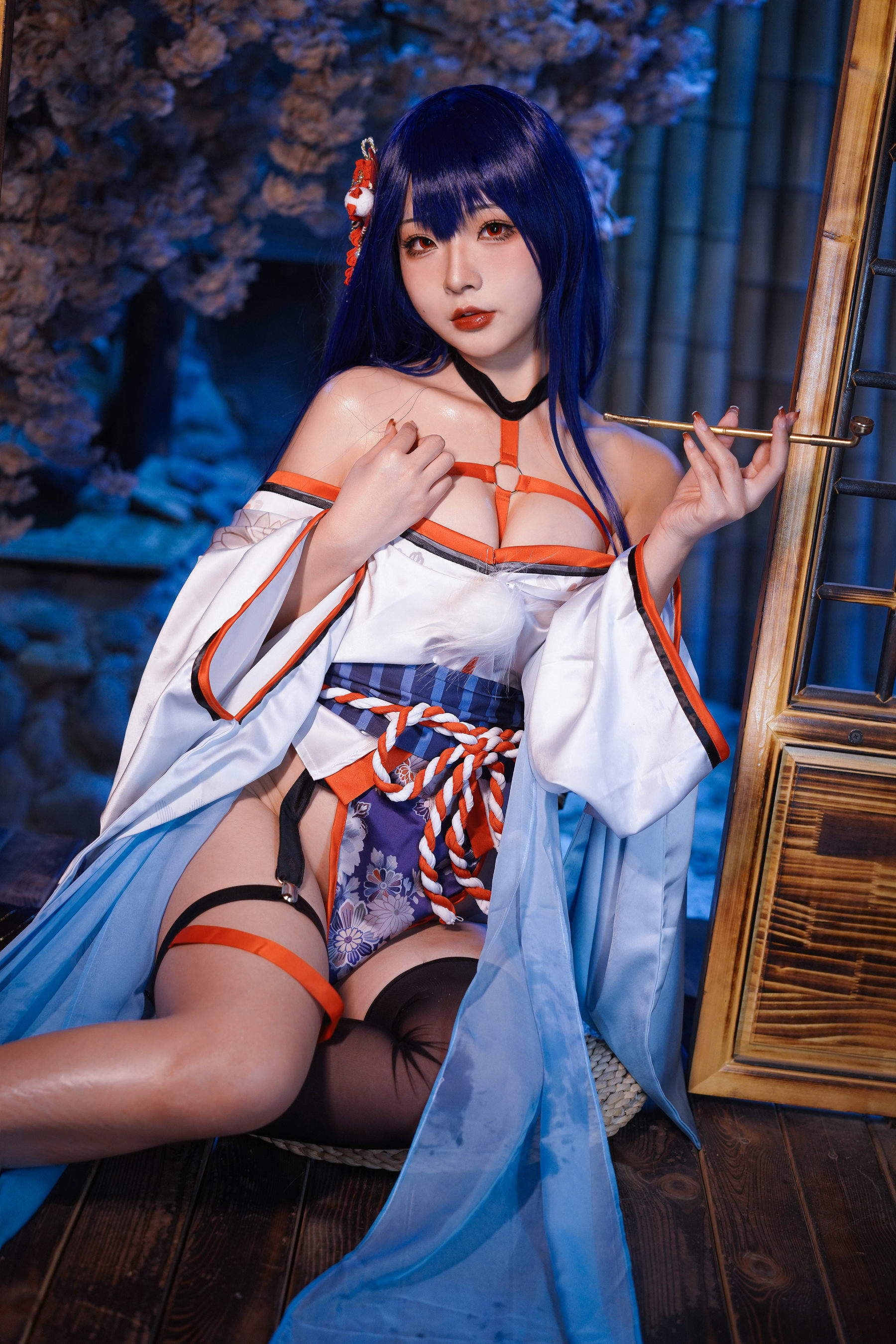 yuuhui玉汇 – 真子 和服抹油 Cosplay-第78张