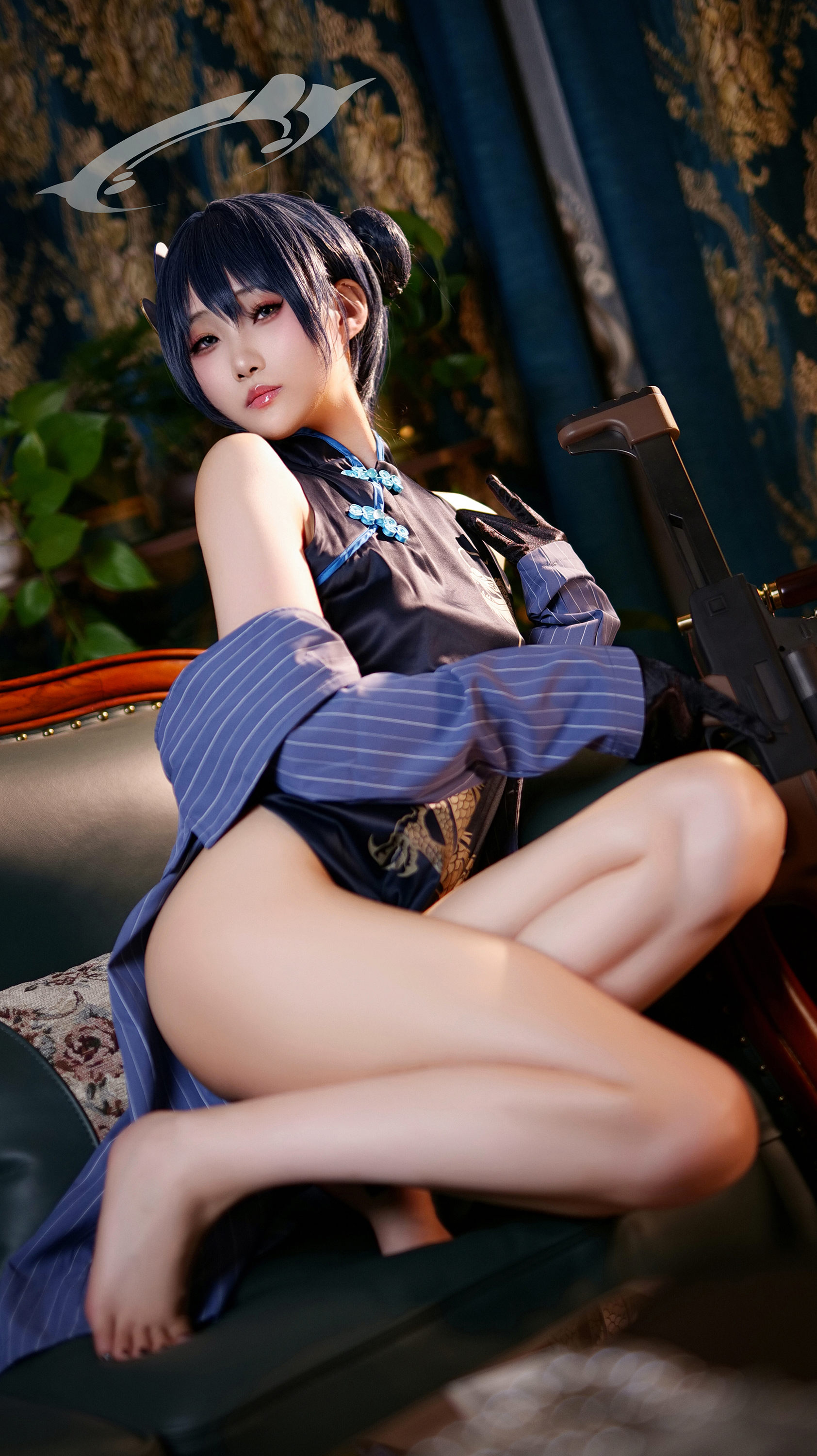 曉美媽 – 碧蓝档案 妃咲 Cosplay-第35张