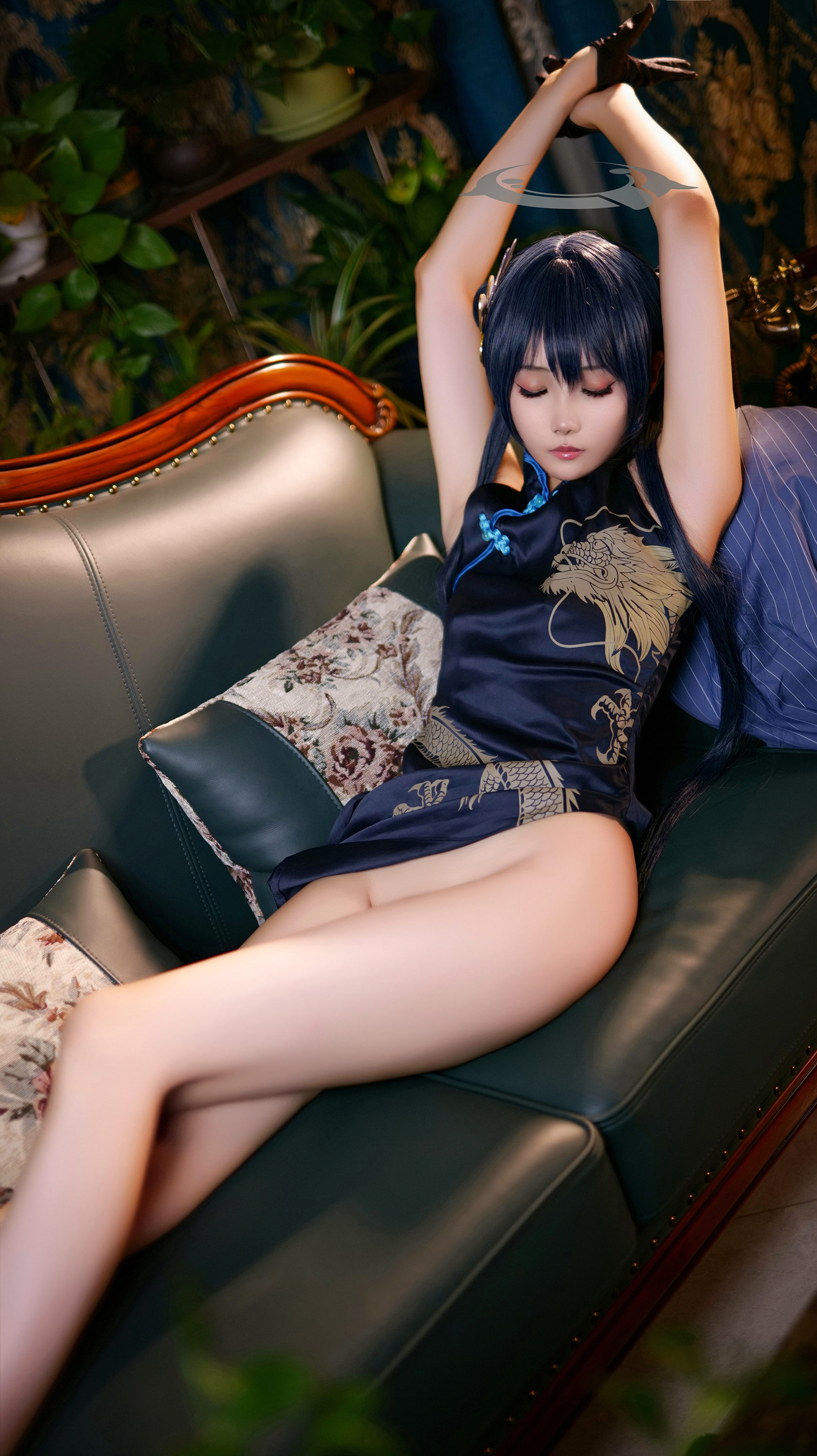 曉美媽 – 碧蓝档案 妃咲 Cosplay-第41张