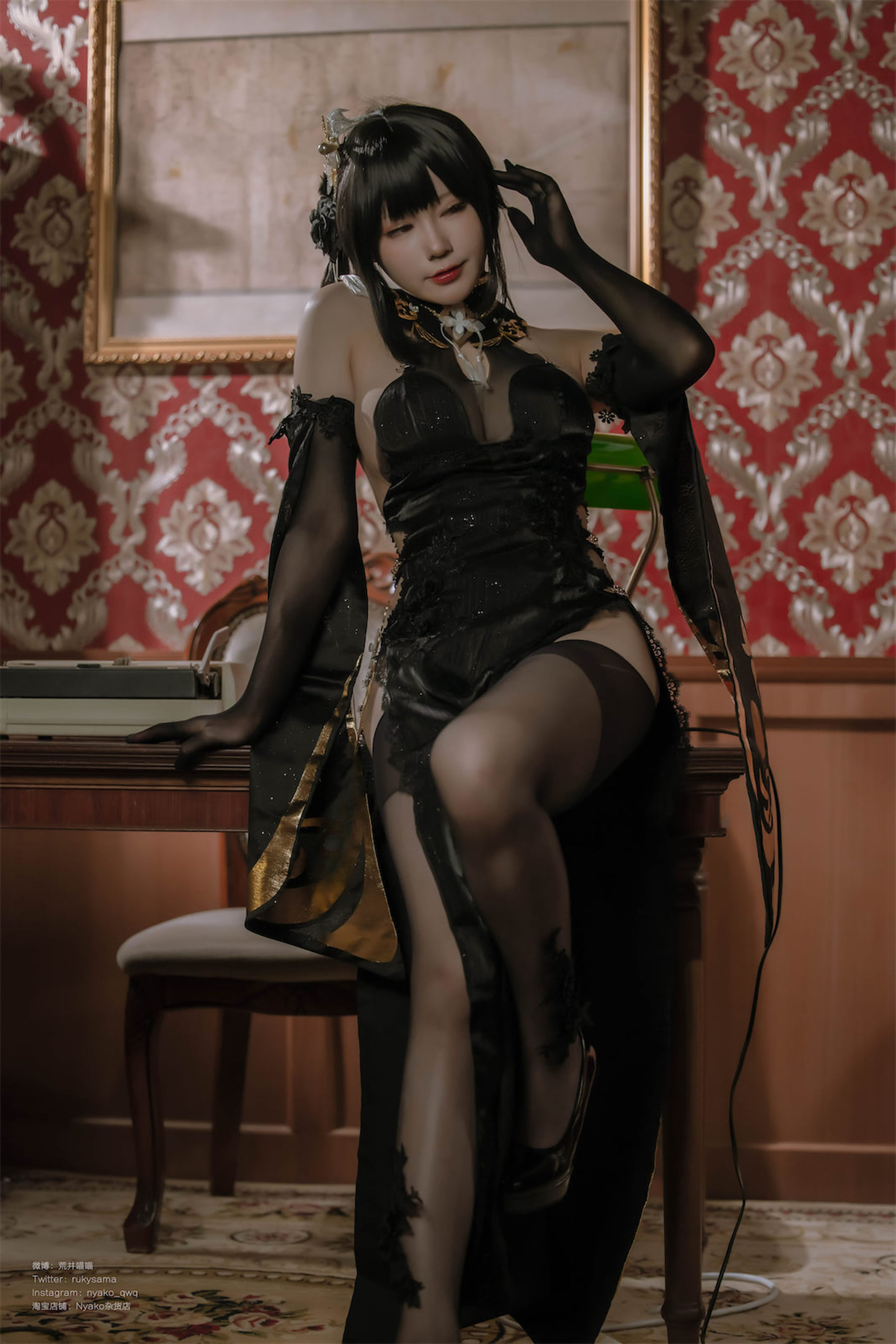 Nyako喵子 – 碧蓝航线镇海 Cosplay-第15张