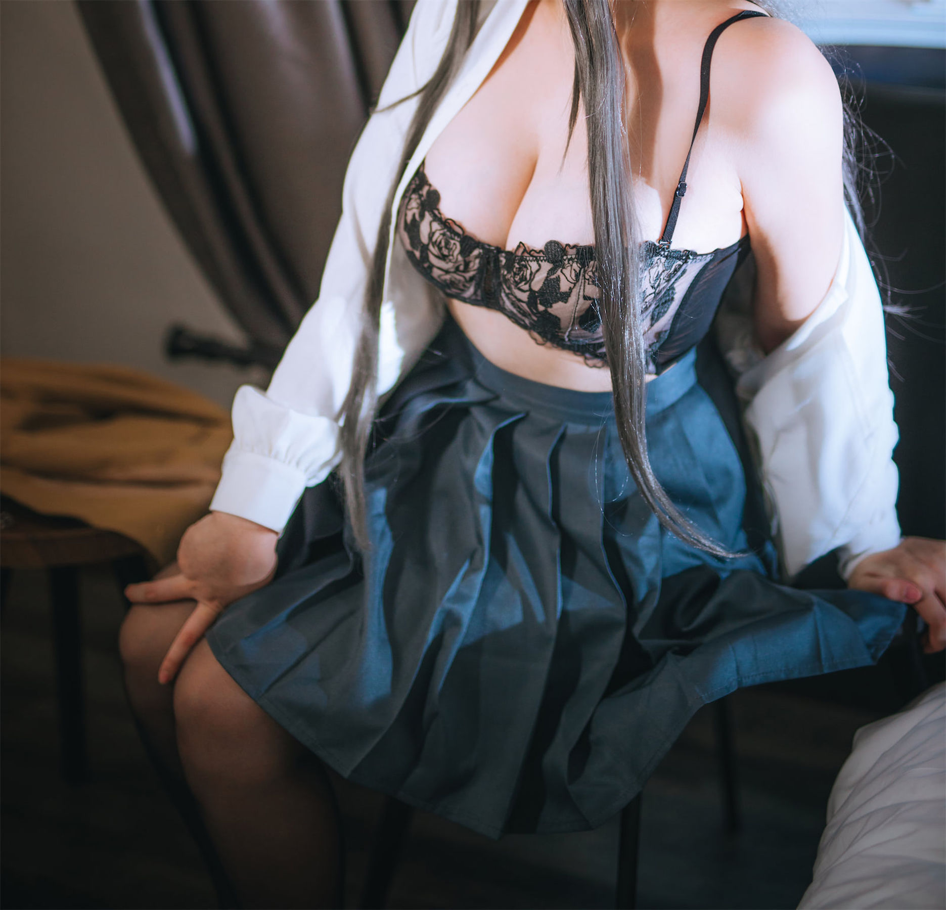 动漫博主恩田直幸 – 麻衣学姐 Cosplay-第6张