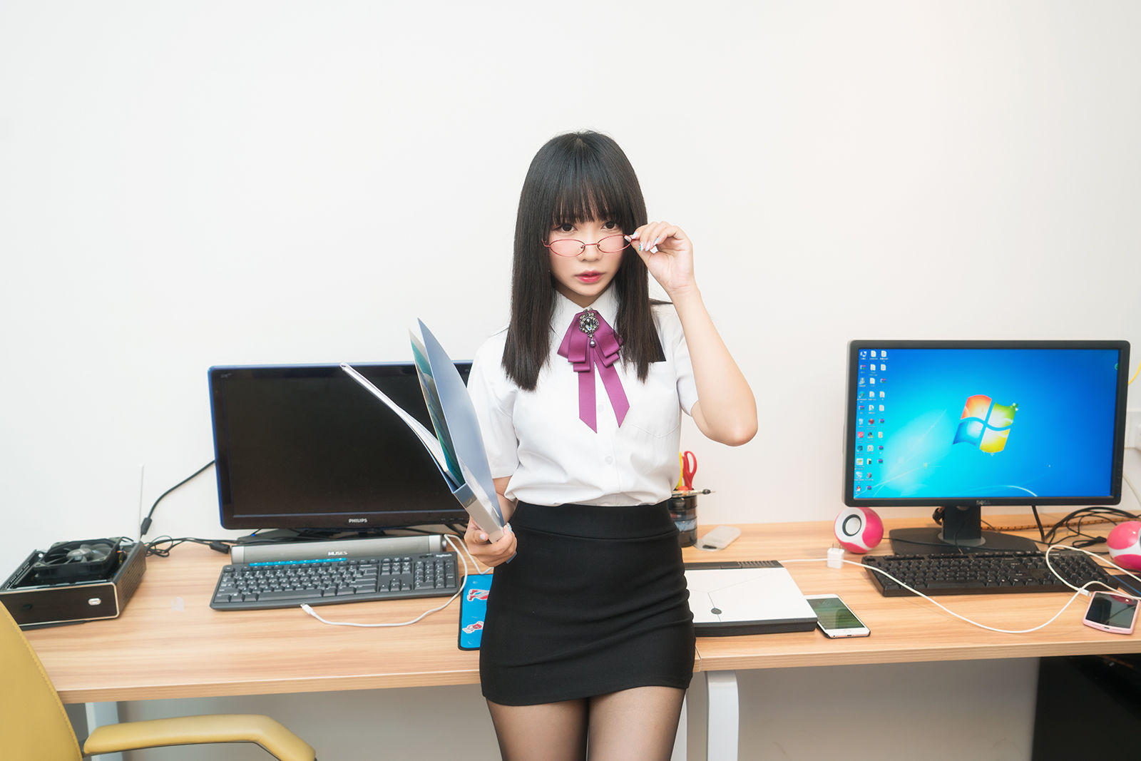 銘銘Kizami 前辈S大课堂 Cosplay-第43张