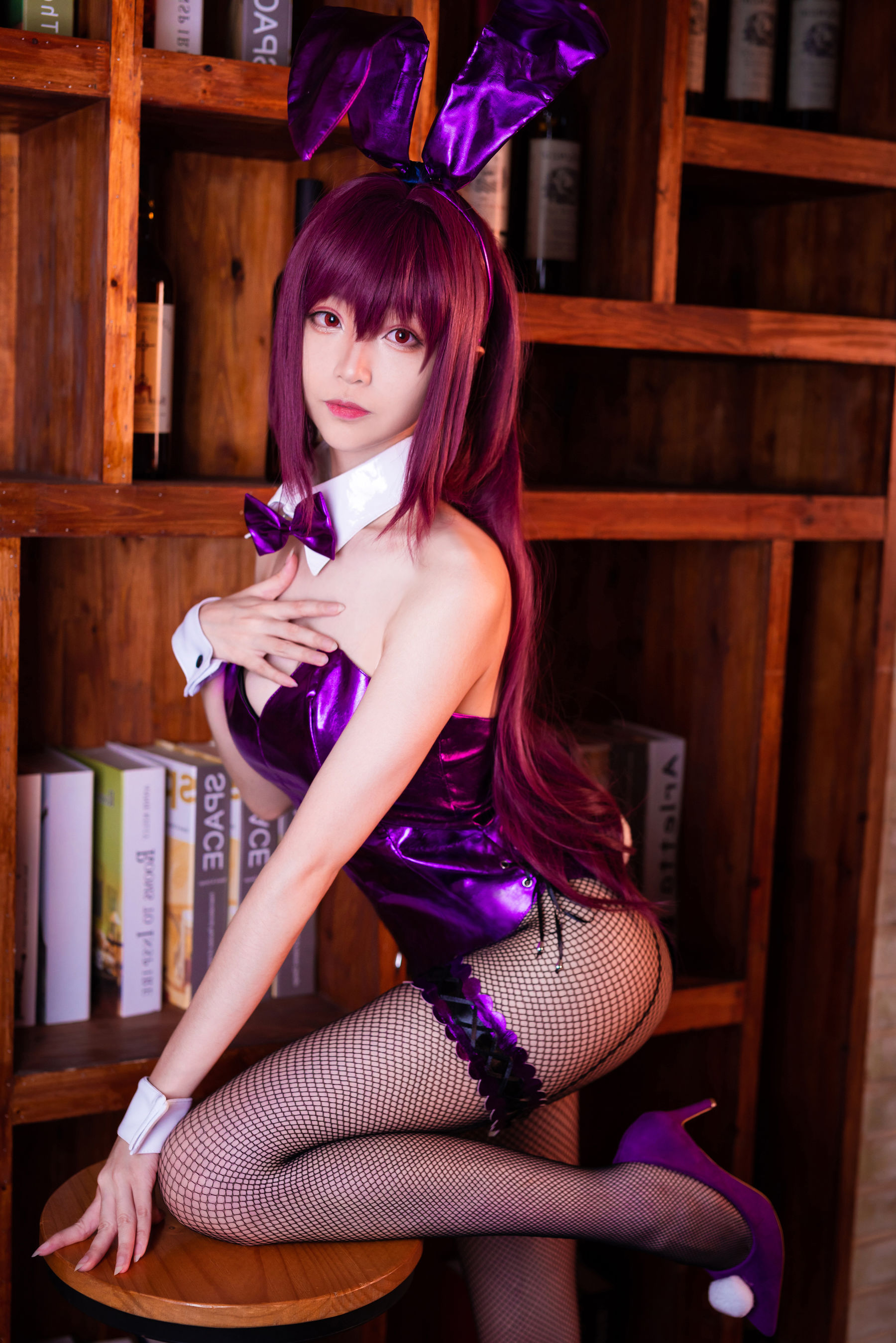 [Cosplay写真] 长腿Coser青青子Js – 斯卡哈2 Cosplay-第11张