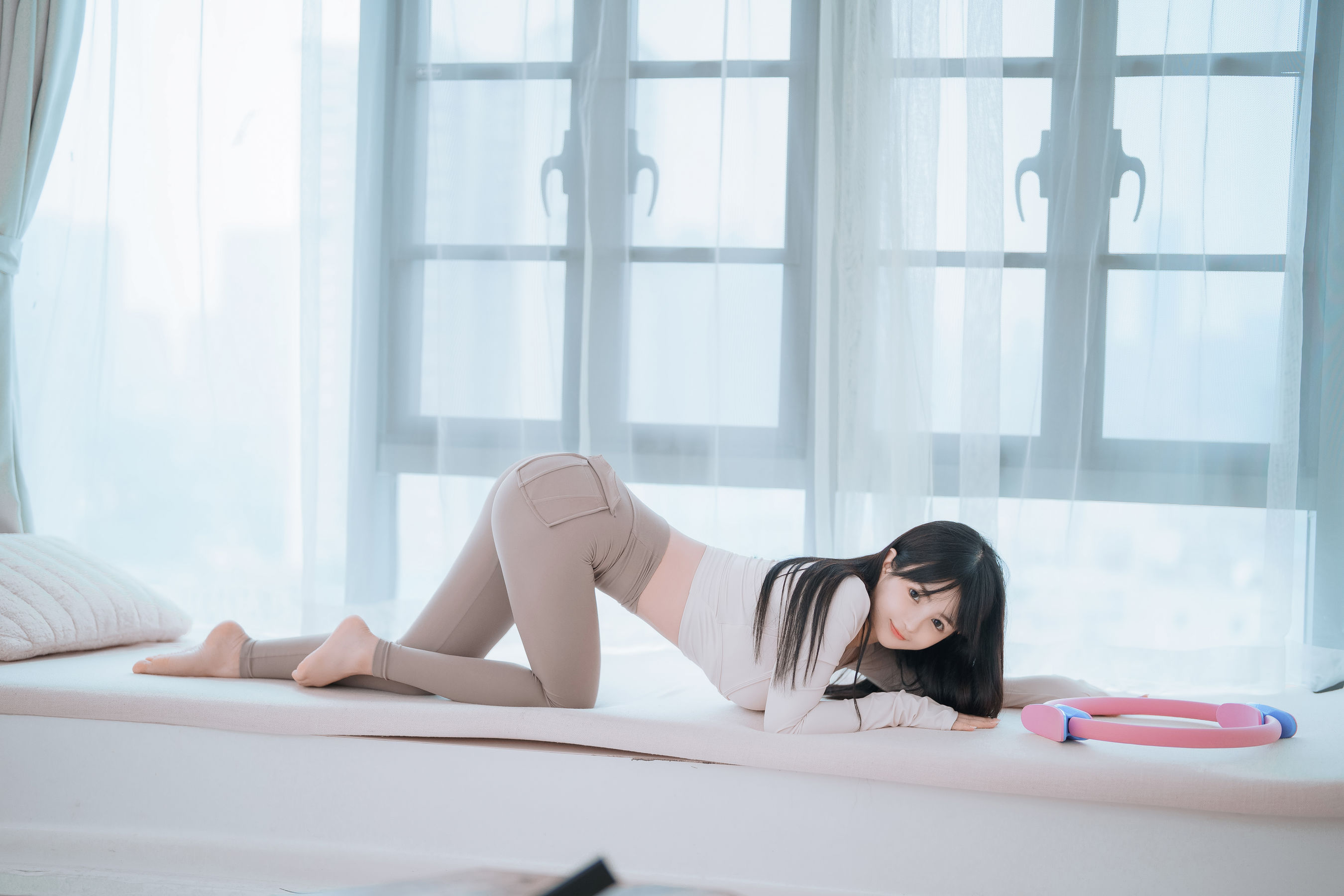 桜井宁宁 – 瑜伽妹妹 Cosplay-第3张