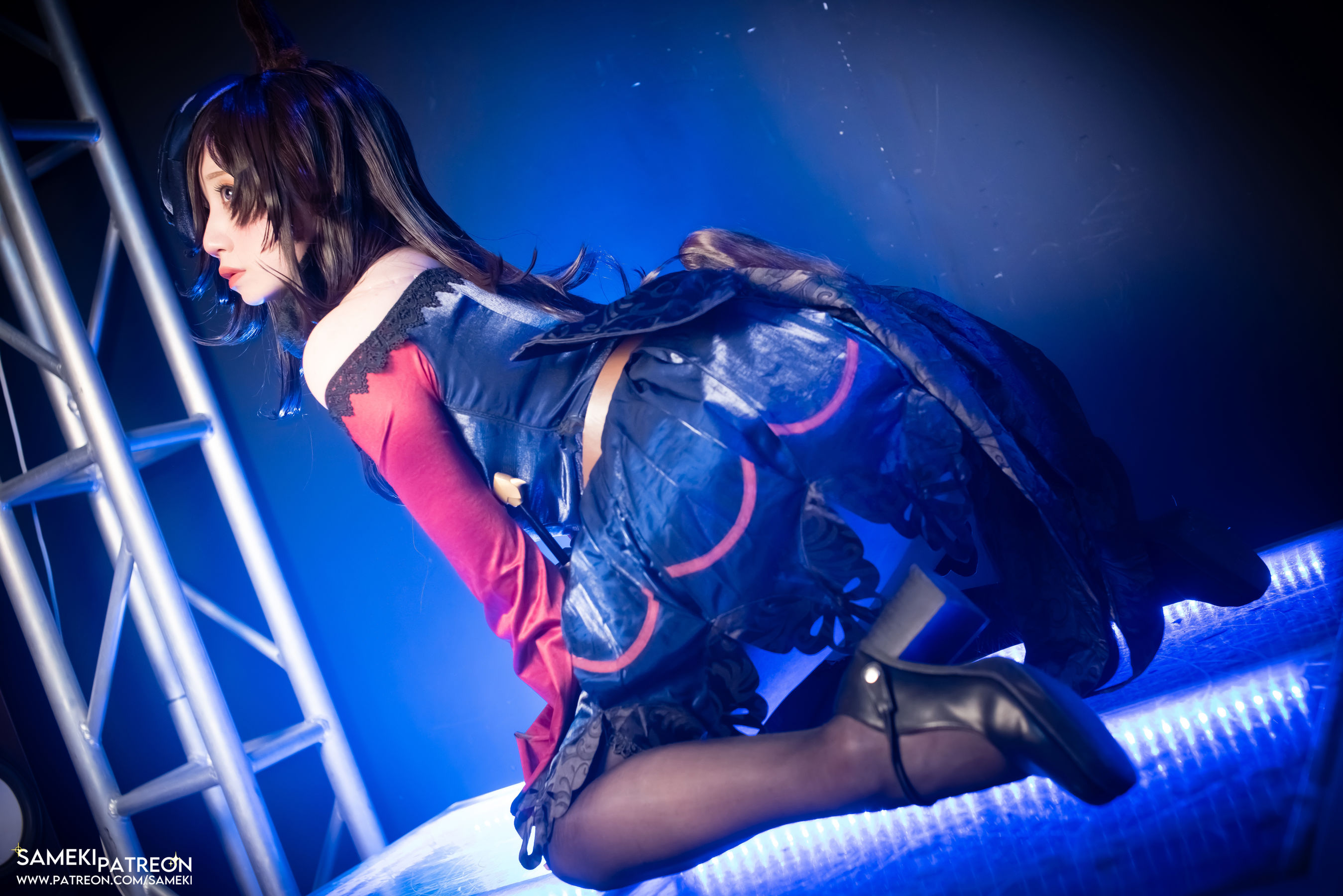 Sameki – うま娘 ライスシャワー Cosplay-第3张