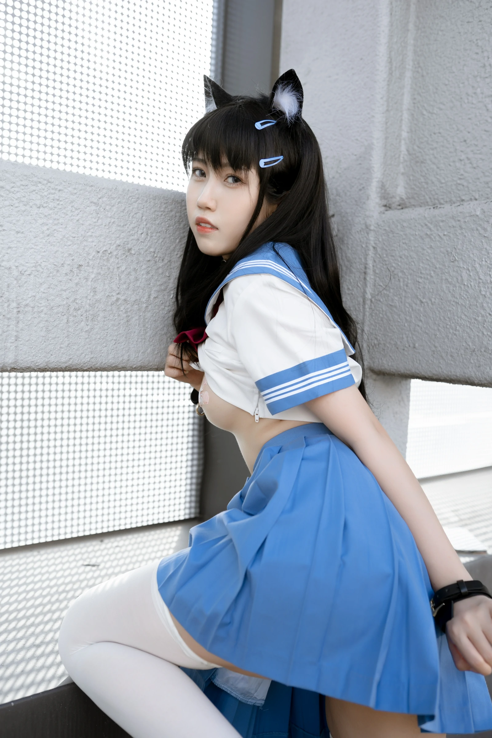 不呆猫 – 天台小m猫 Cosplay-第66张