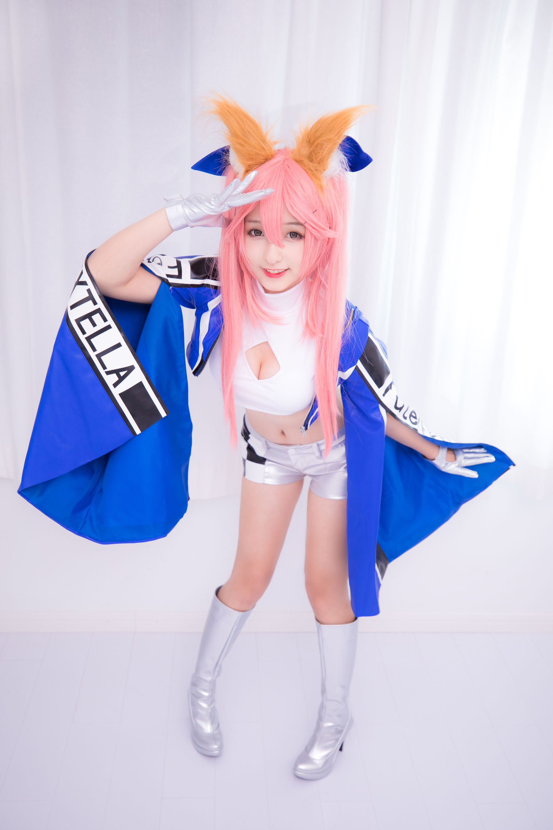 [萝莉COS] 神楽板真冬 目標はあなた、エンジン全開！！ Cosplay-第13张