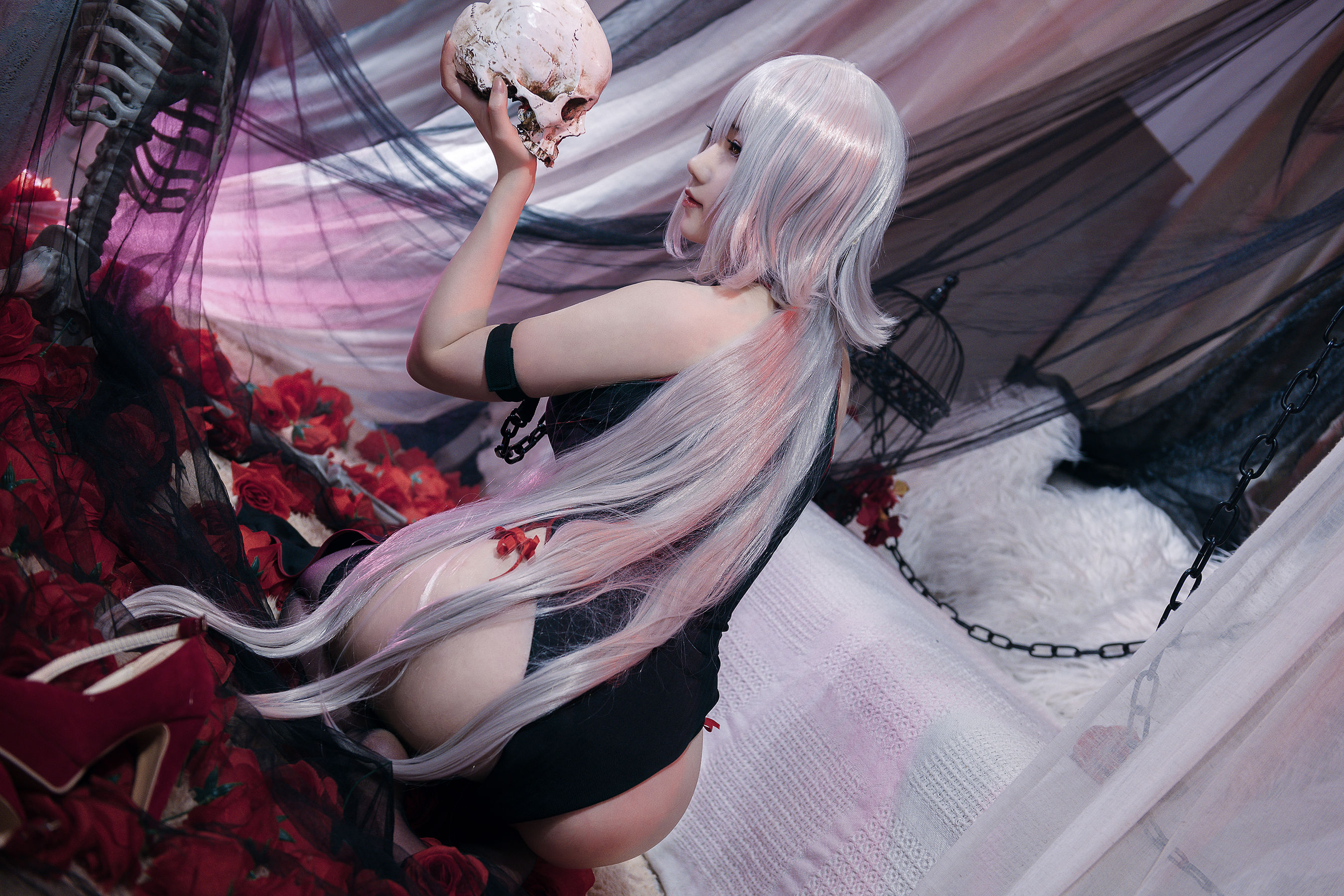 微肉感萌妹是本末末 – 贞德 Cosplay-第5张