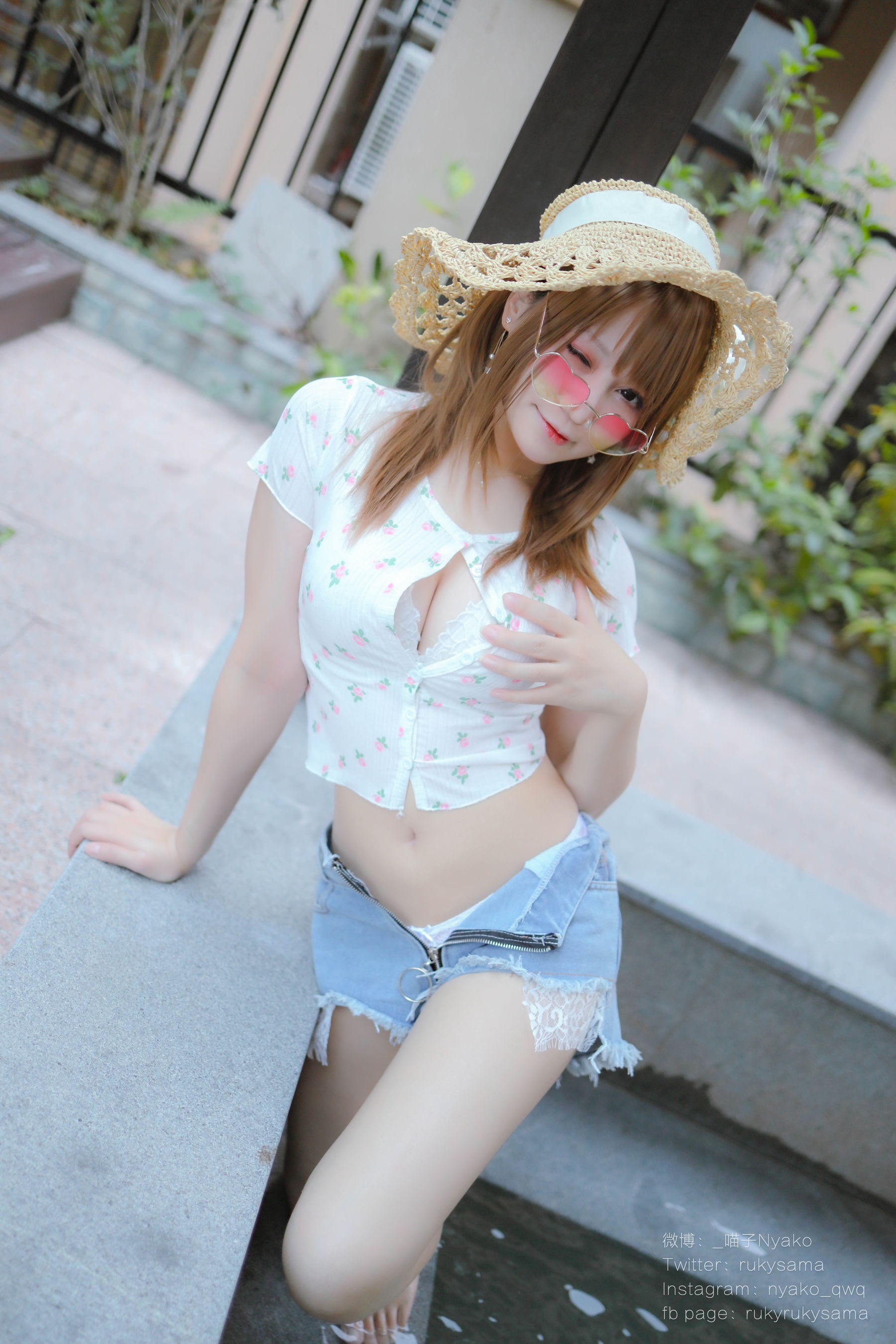 萌妹子Nyako喵子 – 温泉旅行 Cosplay-第27张