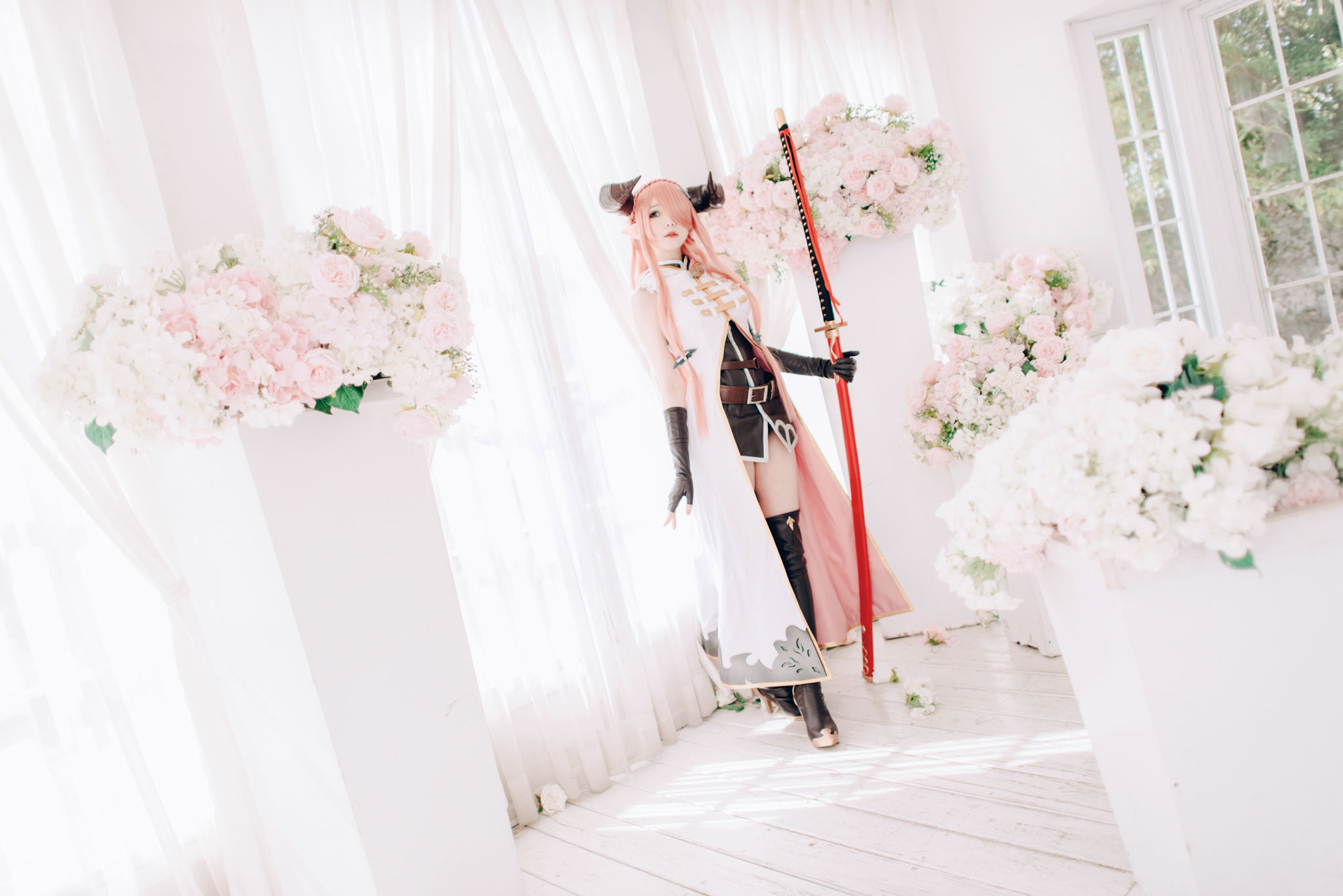 微博妹纸霜月shimo – 碧蓝幻想 娜尔梅亚 Cosplay-第26张