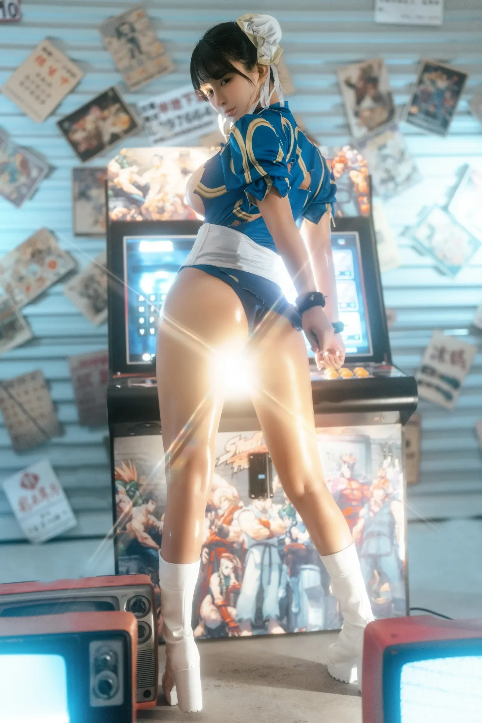 桜井宁宁 – 电玩春丽 Cosplay-第21张
