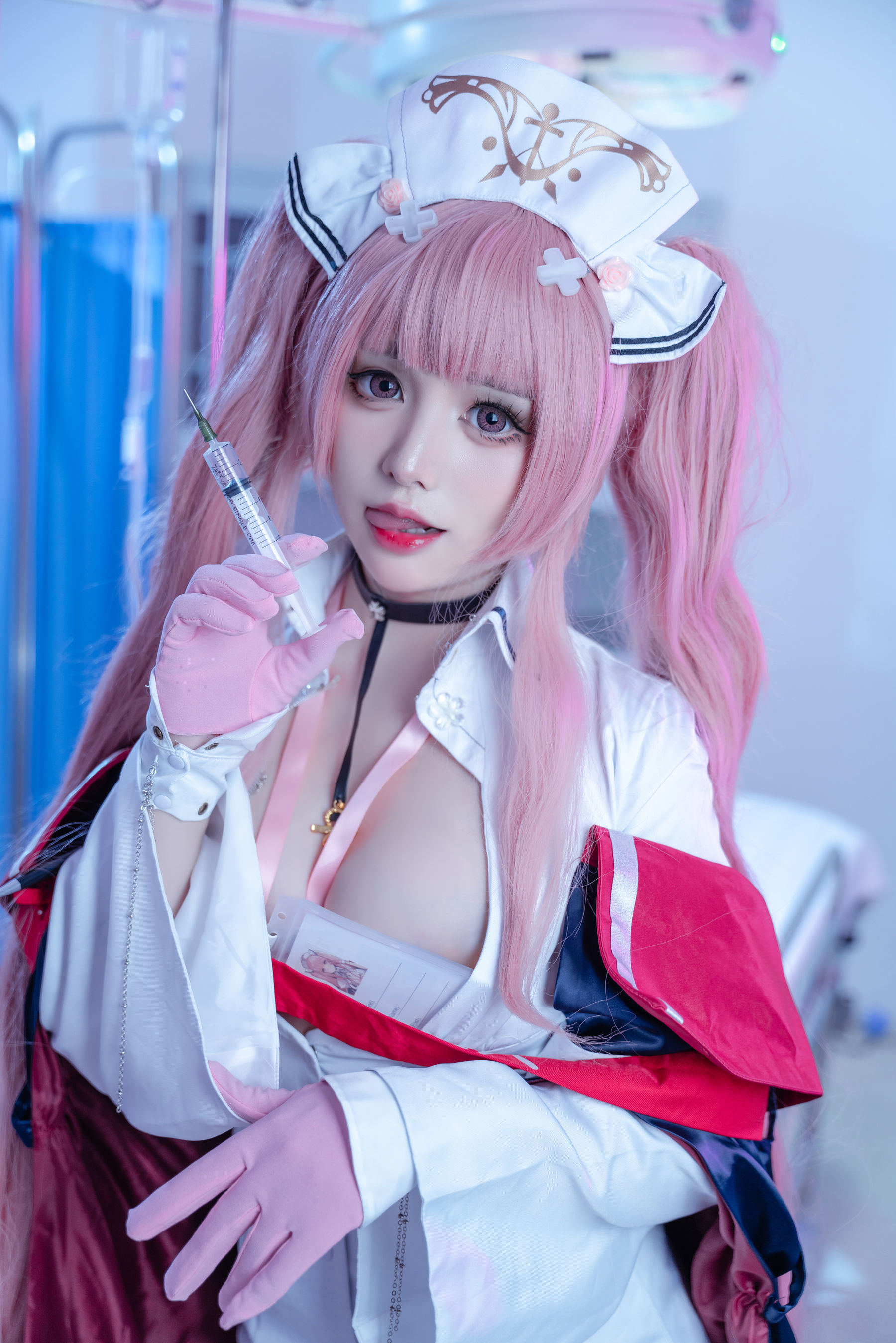 Shiroi_白井茶茶 – 碧蓝航线 英仙座护士 Cosplay-第33张