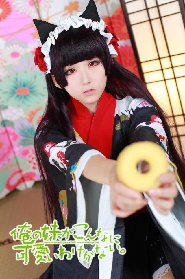 动漫博主浅野菌子 – 我的妹妹哪有这么可爱！ Cosplay-第48张