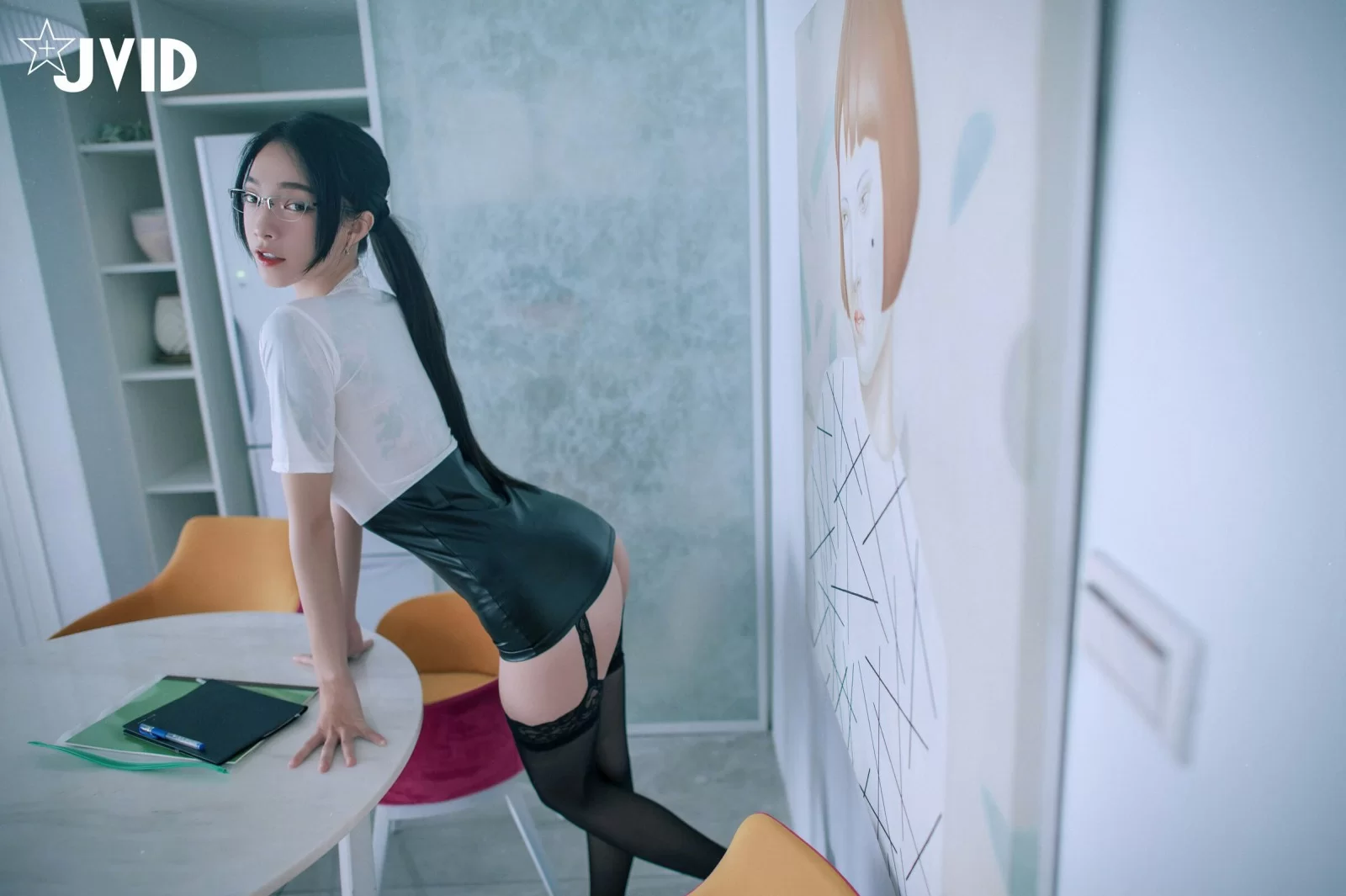 JVID图集 飘飘 – 保险业务员 Cosplay-第91张