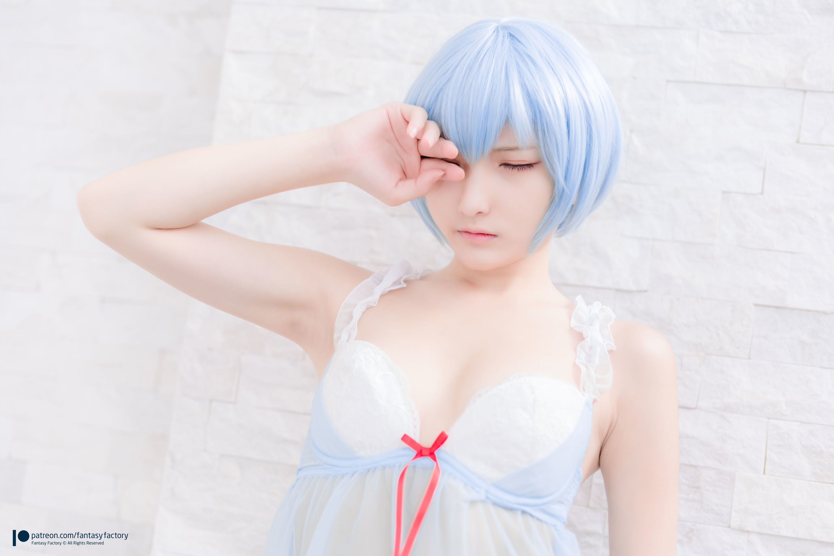 [Fantasy Factory] 小丁Cosplay – 魔女 浴池 黑丝 Cosplay-第26张