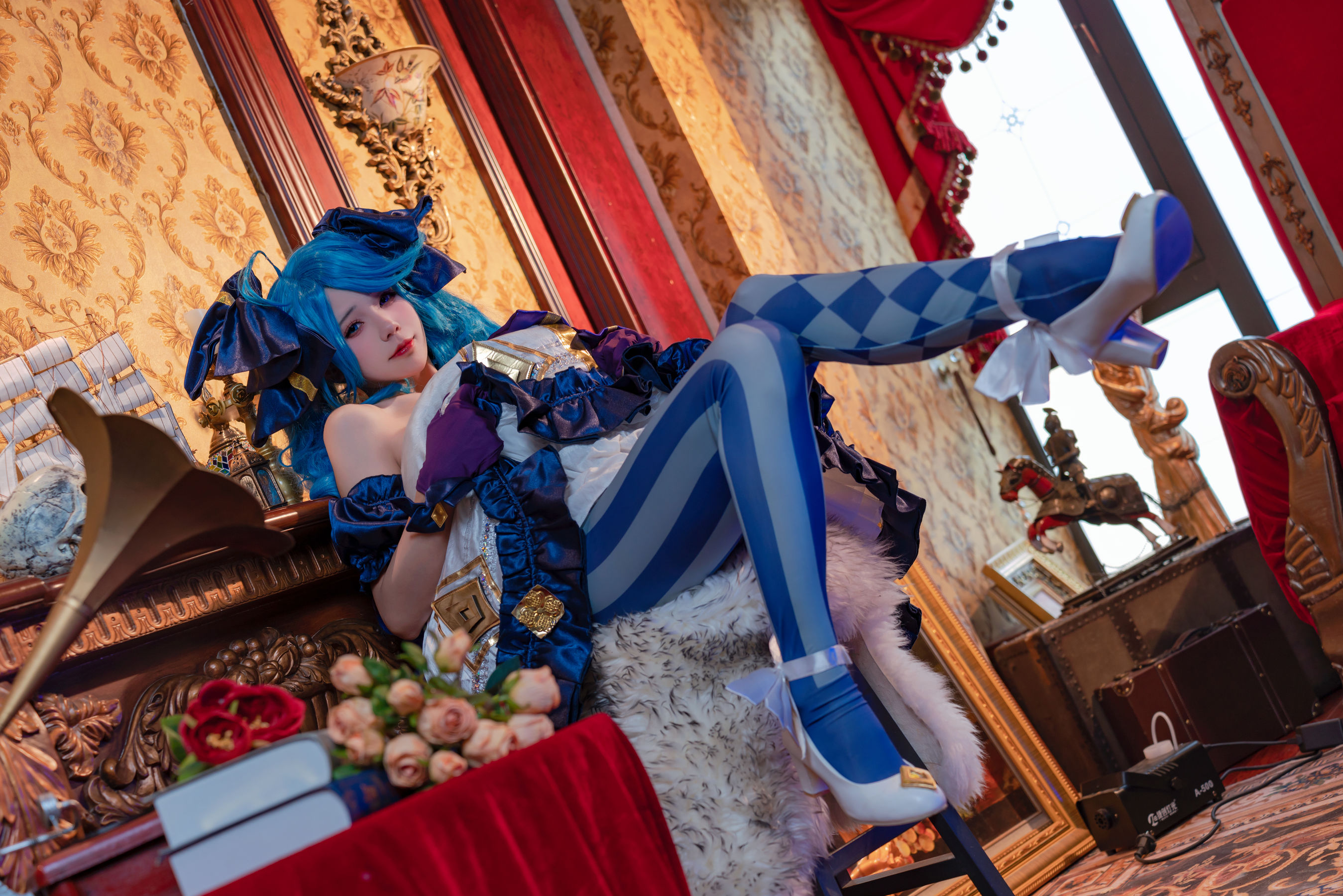 咬一口兔娘 – 兔兔班车 格温 Cosplay-第11张