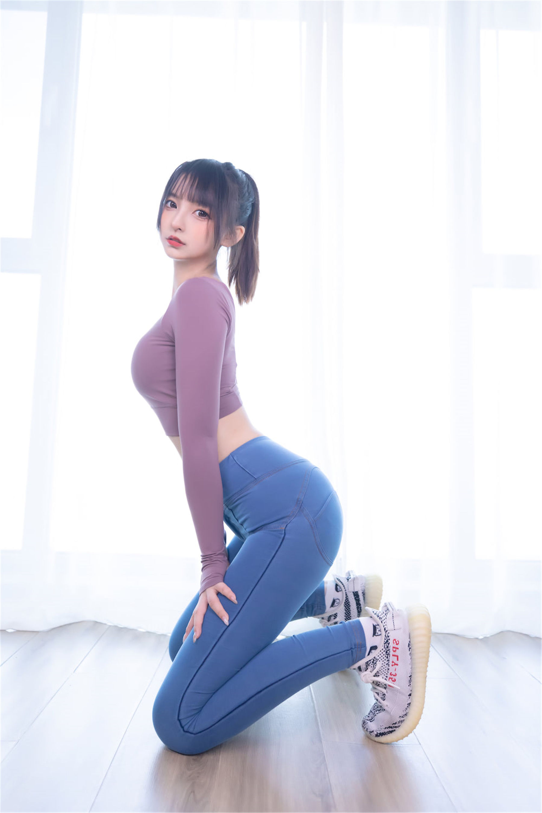 萝莉神楽板真冬之牛仔狂热 Cosplay-第83张