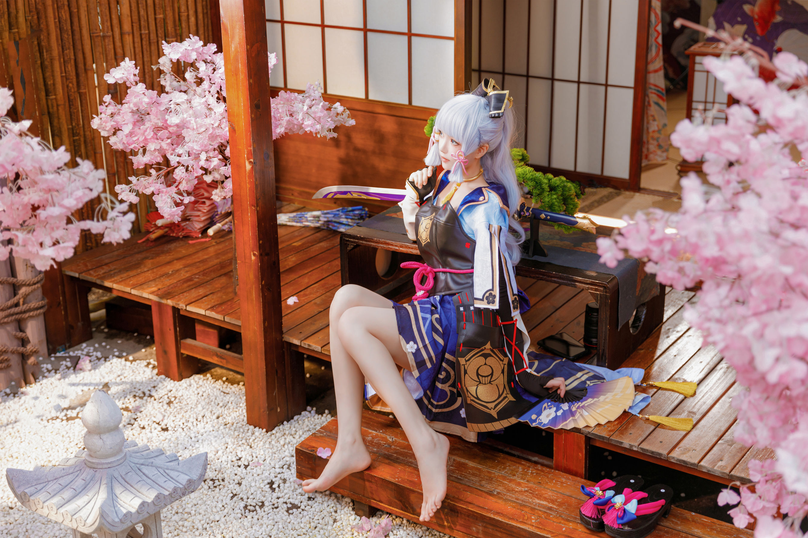 桜桃喵 – 神里绫华 Cosplay-第11张