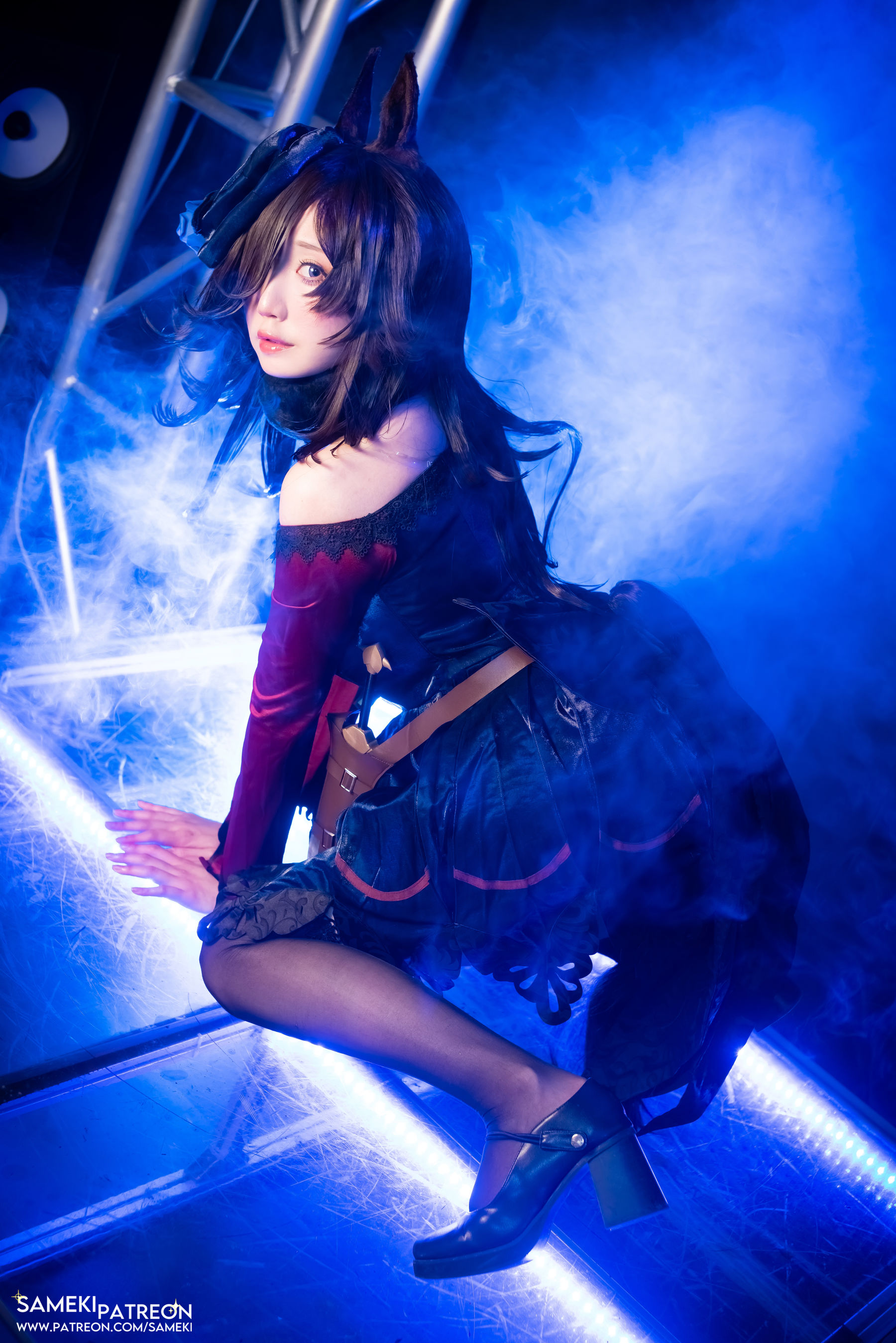 Sameki – うま娘 ライスシャワー Cosplay-第2张
