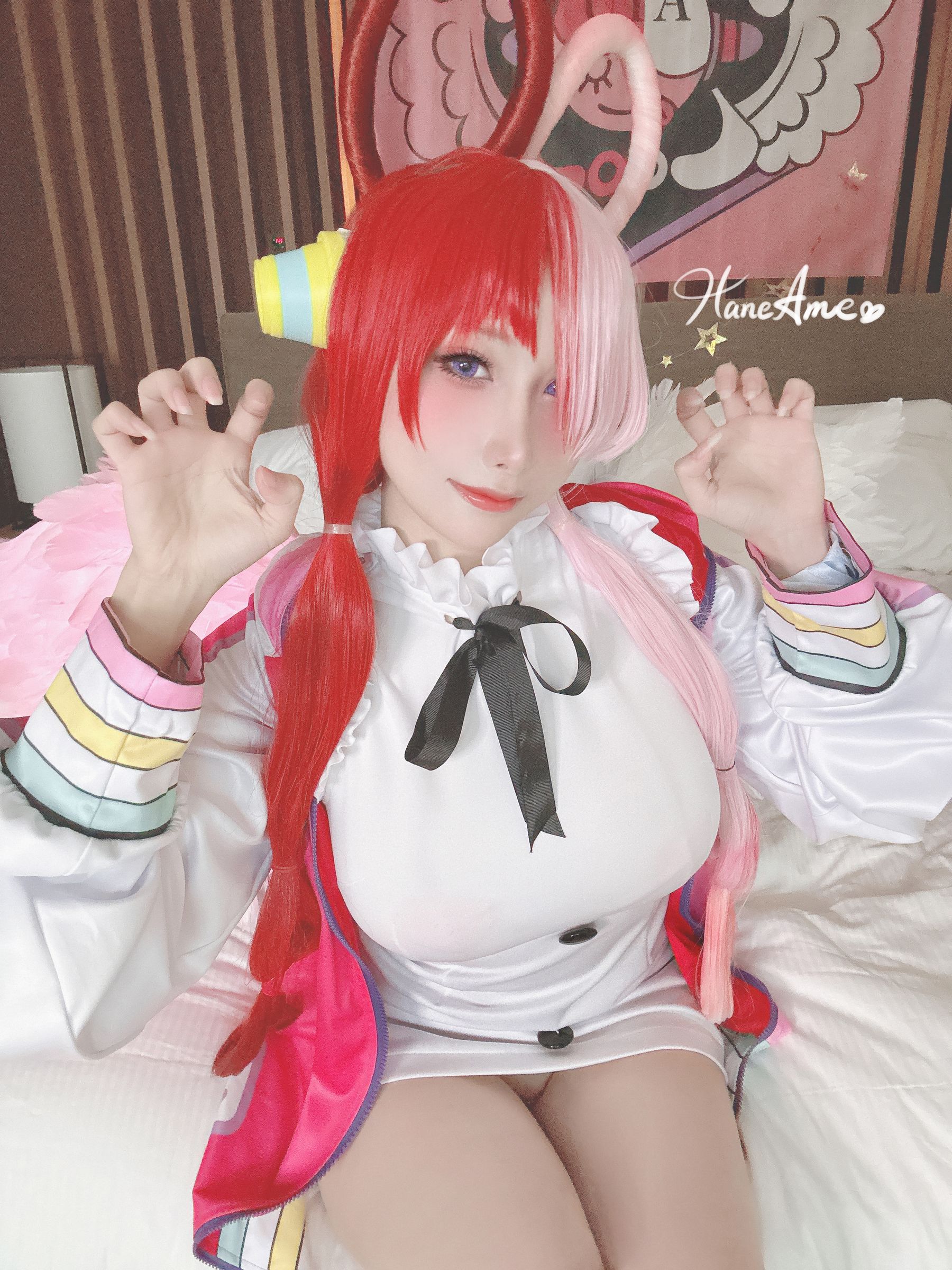 Hane Ame 雨波写真 – OnePiece Uta 烏塔 Cosplay-第1张