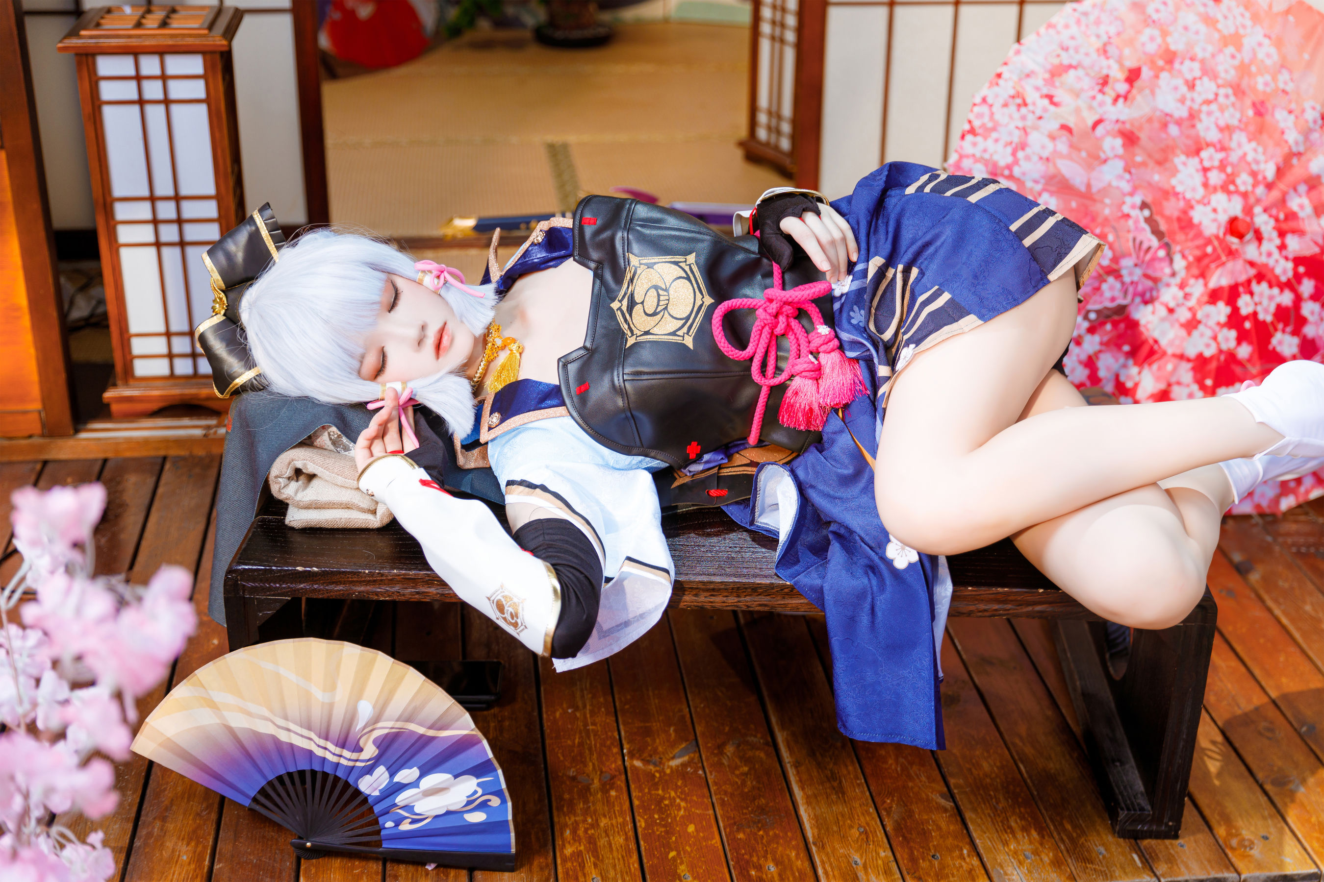 桜桃喵 – 神里绫华 Cosplay-第20张