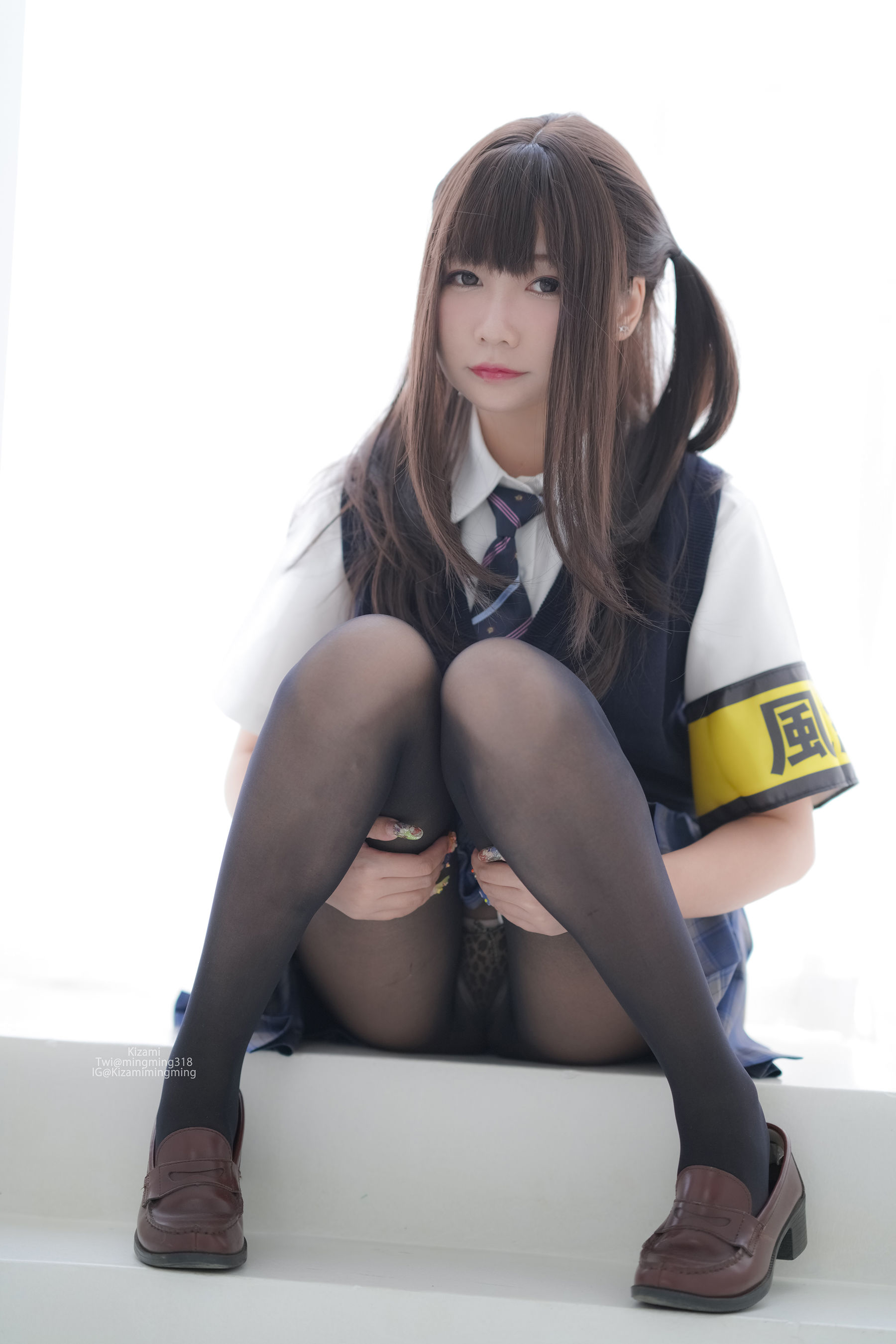 銘銘Kizami – JK黑丝 Cosplay-第64张