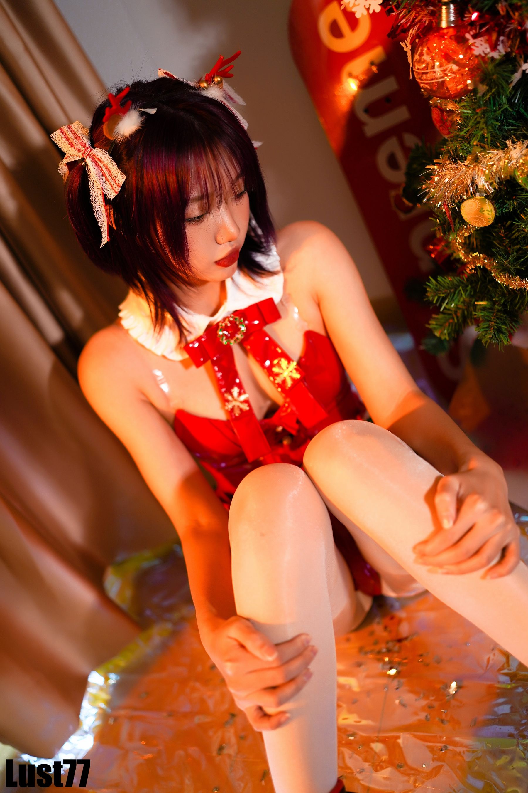 动漫博主柒柒要乖哦 – 2021圣诞2 Cosplay-第16张