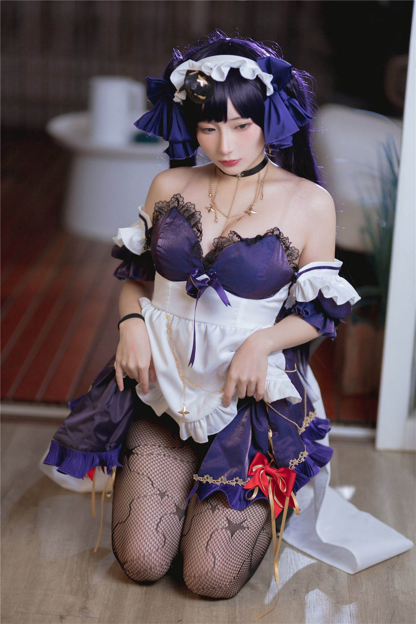 是三不是世w – 原神莫娜女仆 Cosplay-第38张