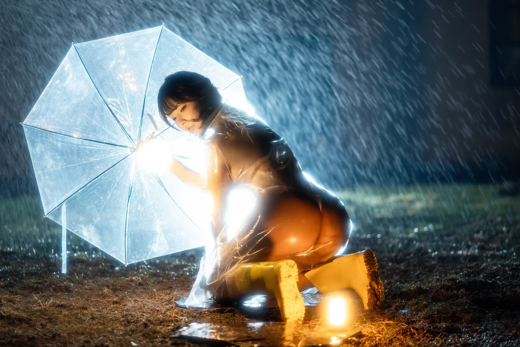 yuuhui玉汇 – 雨夜独舞 Cosplay-第40张