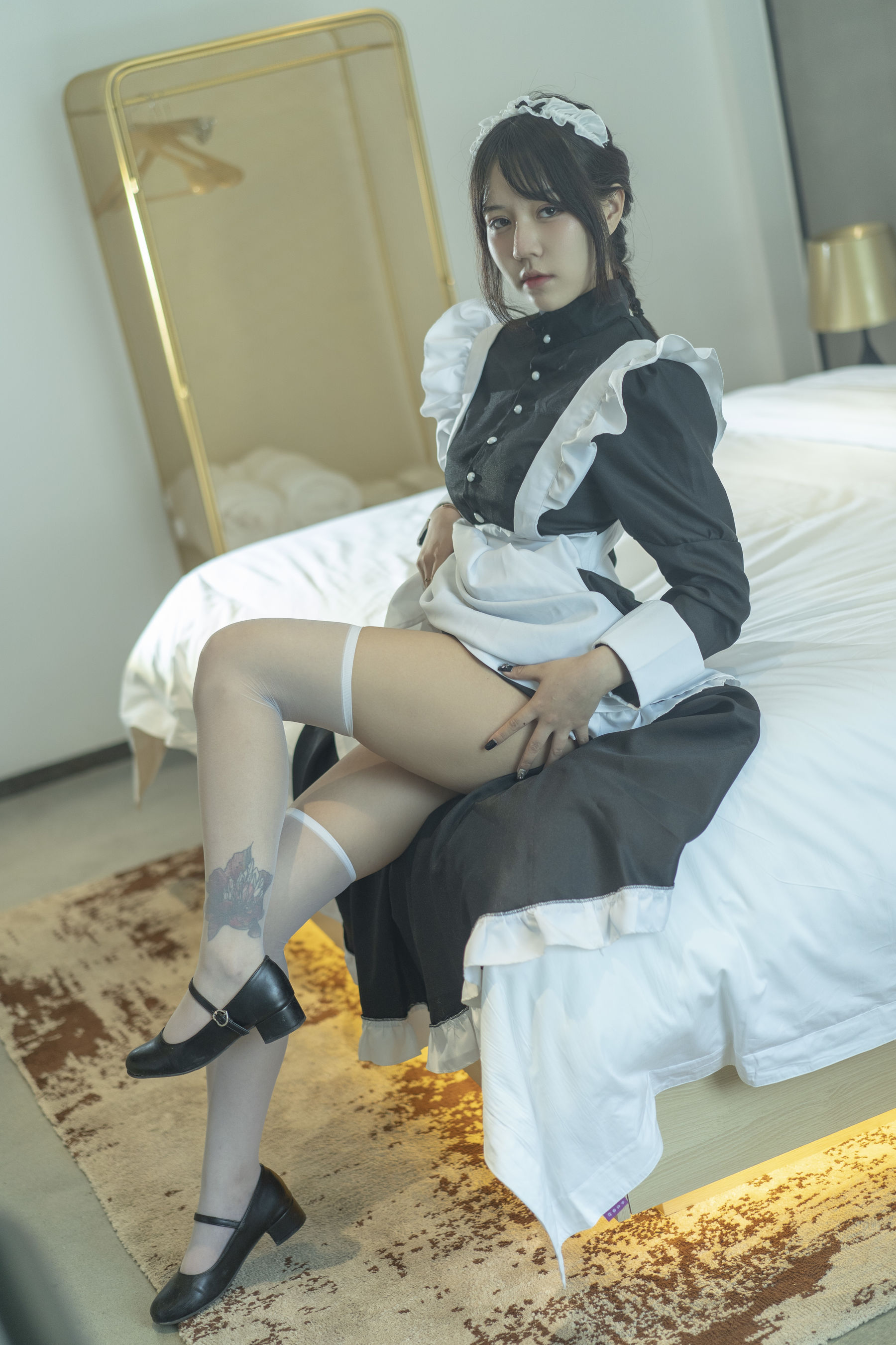 微博妹子 汐 – 奴仆 Cosplay-第6张