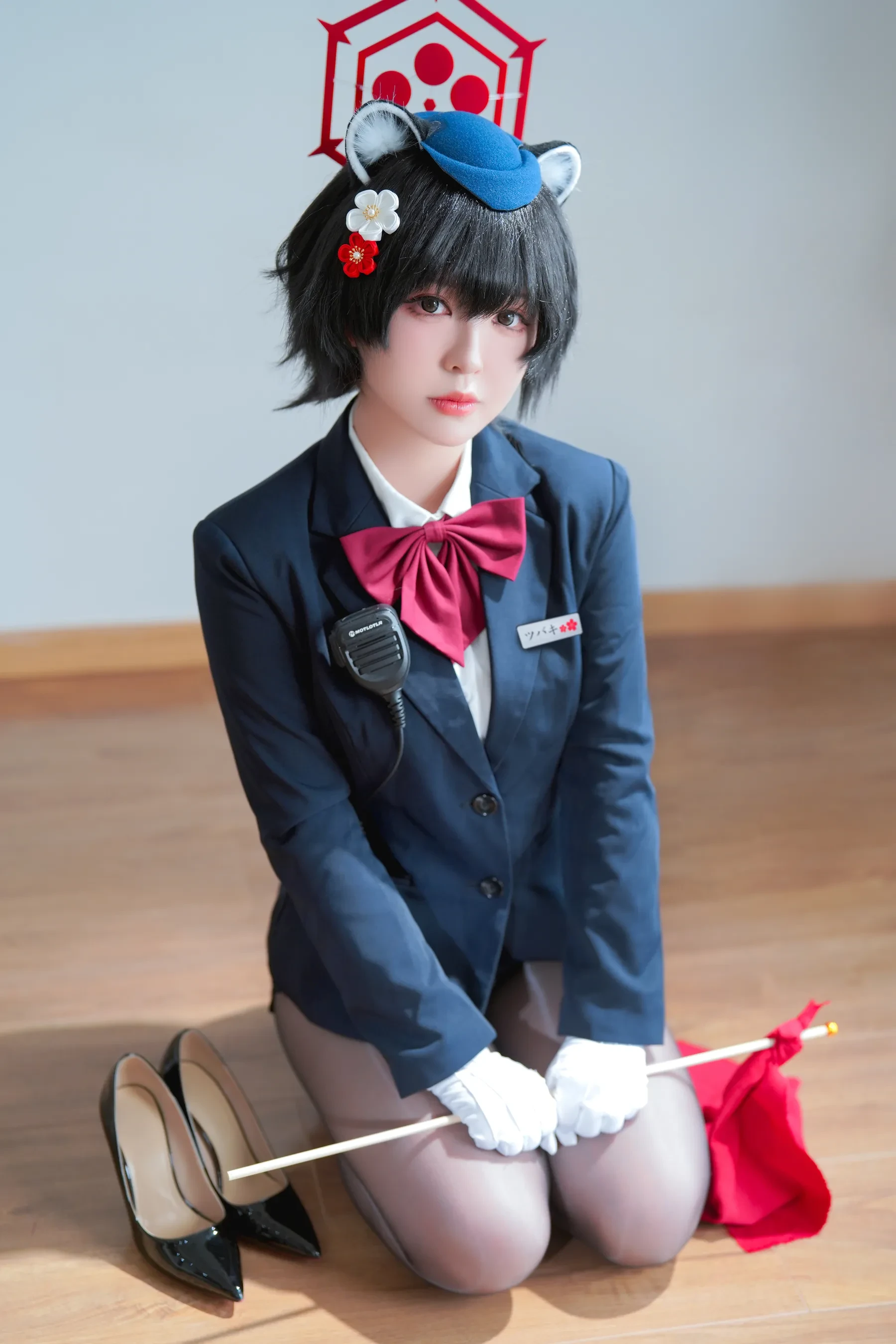 半半子 – ガイド春日ツバキ Cosplay-第46张