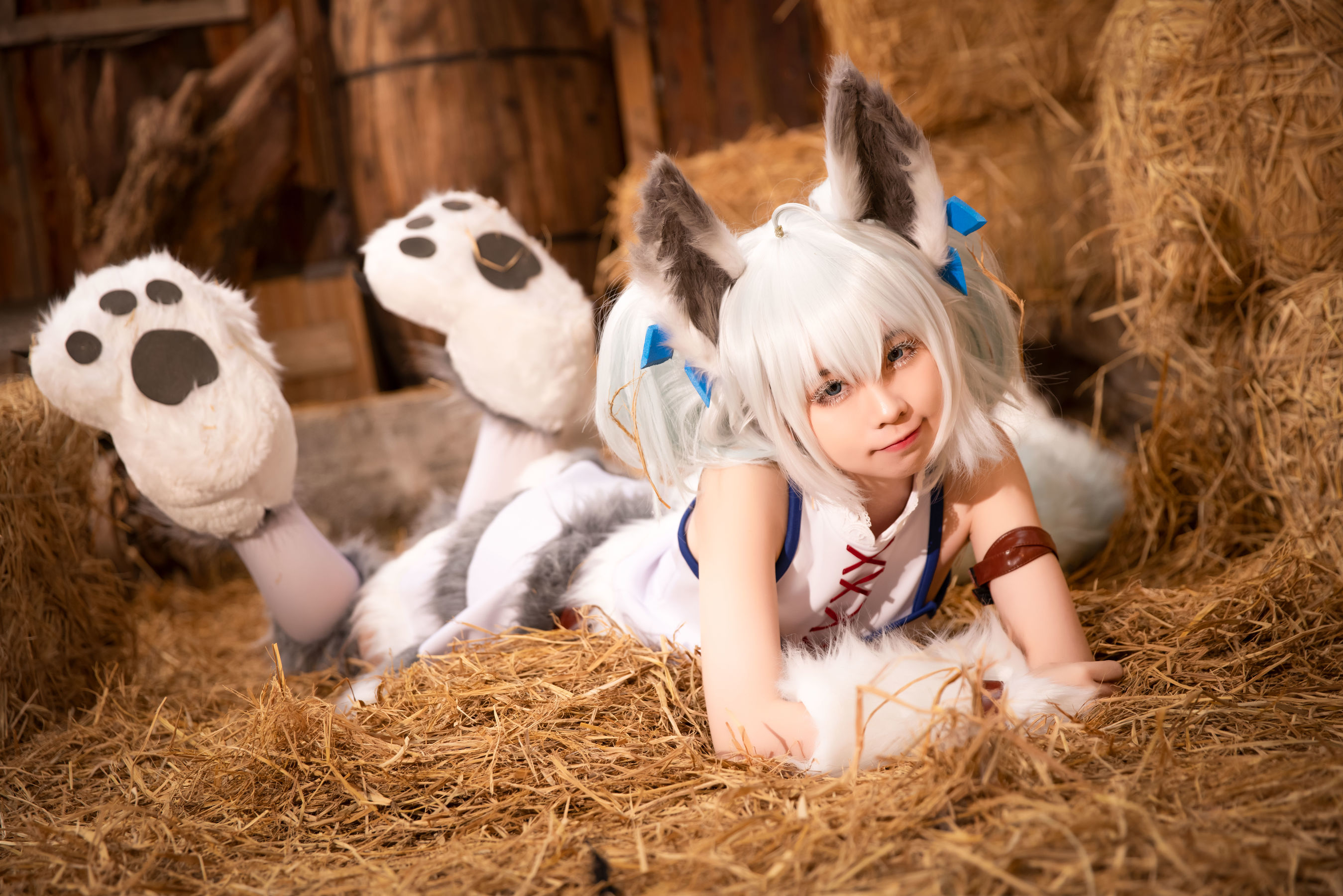 动漫博主G44不会受伤 – 地牢刹那常服 Cosplay-第27张