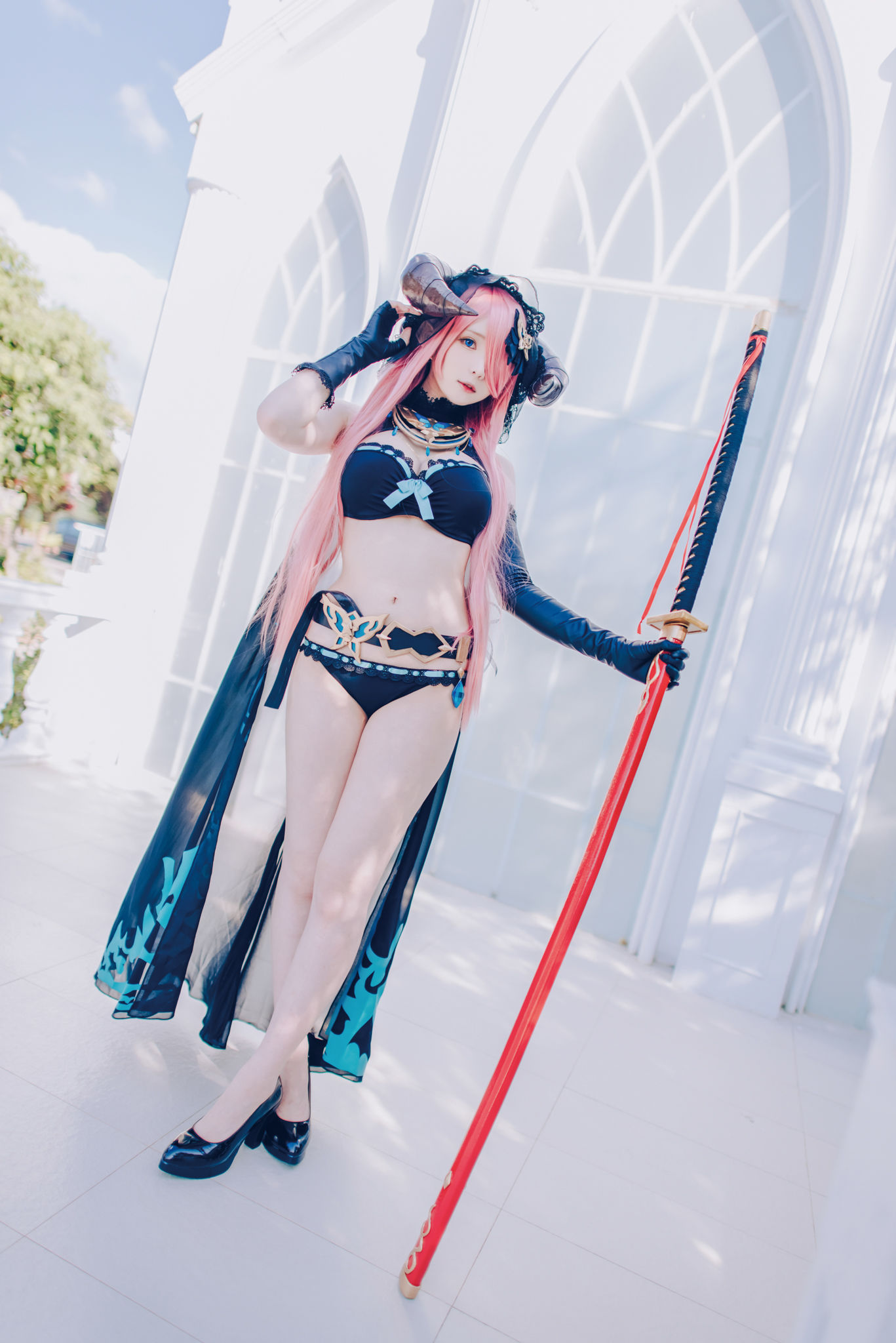 微博妹纸霜月shimo – 碧蓝幻想 娜尔梅亚 Cosplay-第63张