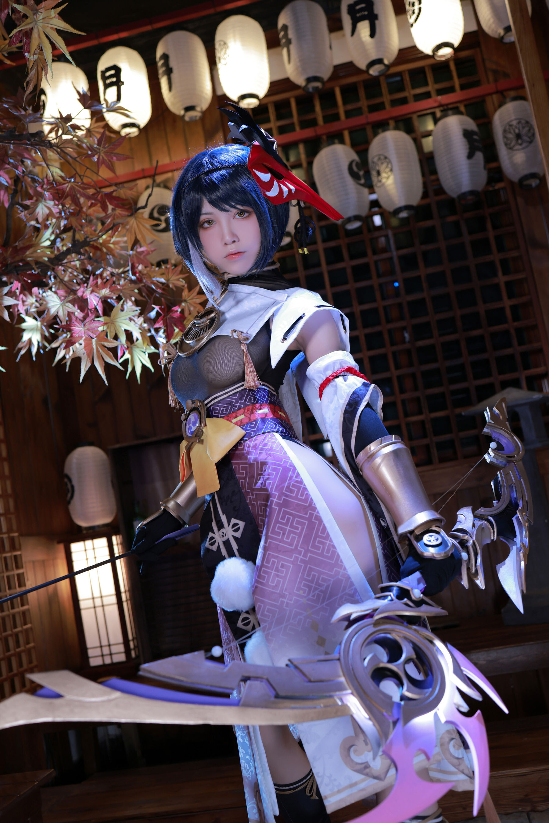 动漫博主水淼aqua – 九条裟羅 Cosplay-第35张