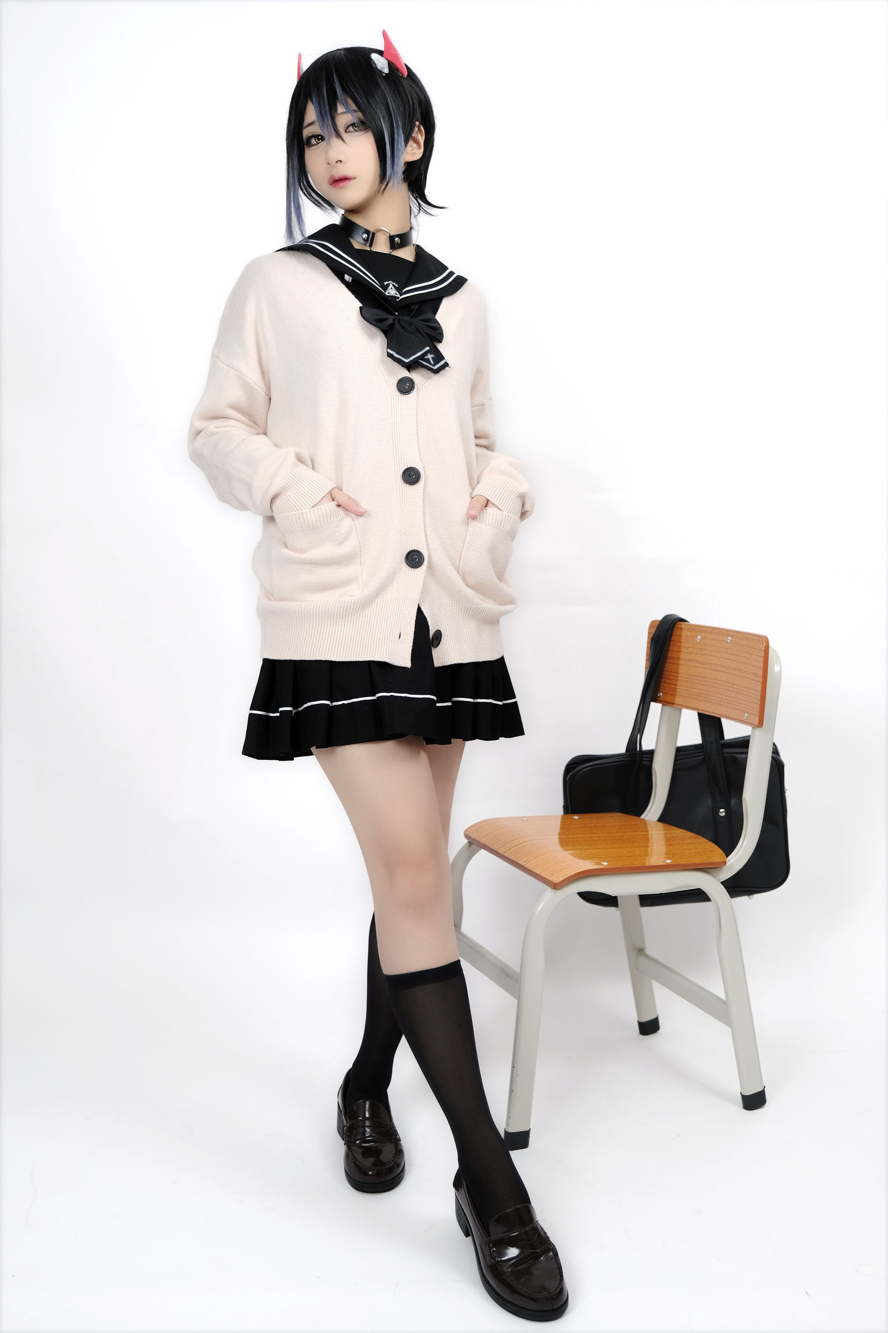 幼愛youmeko – 胡滕JK Cosplay-第7张