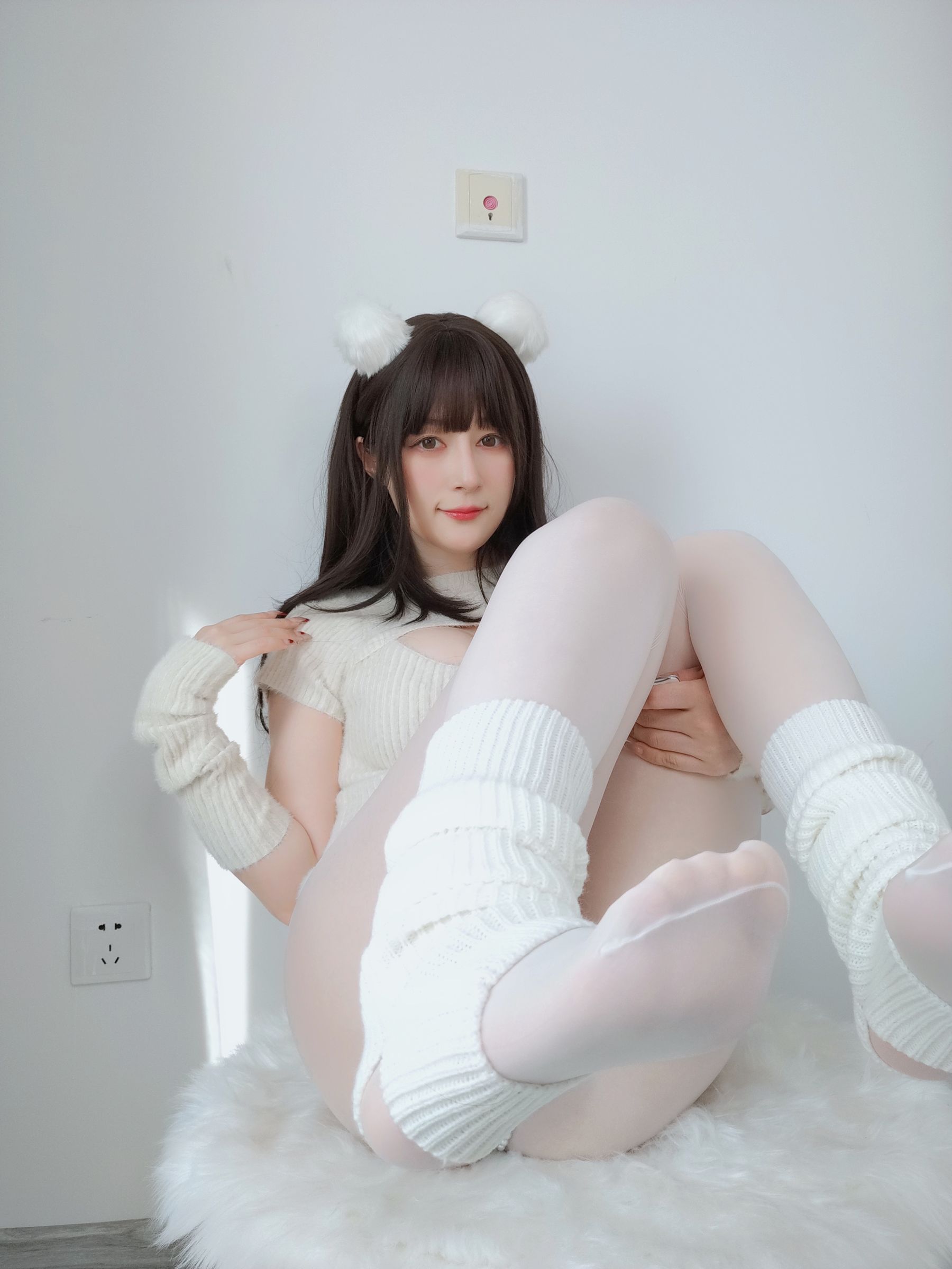 Coser小姐姐白银 – 白い真珠 Cosplay-第49张
