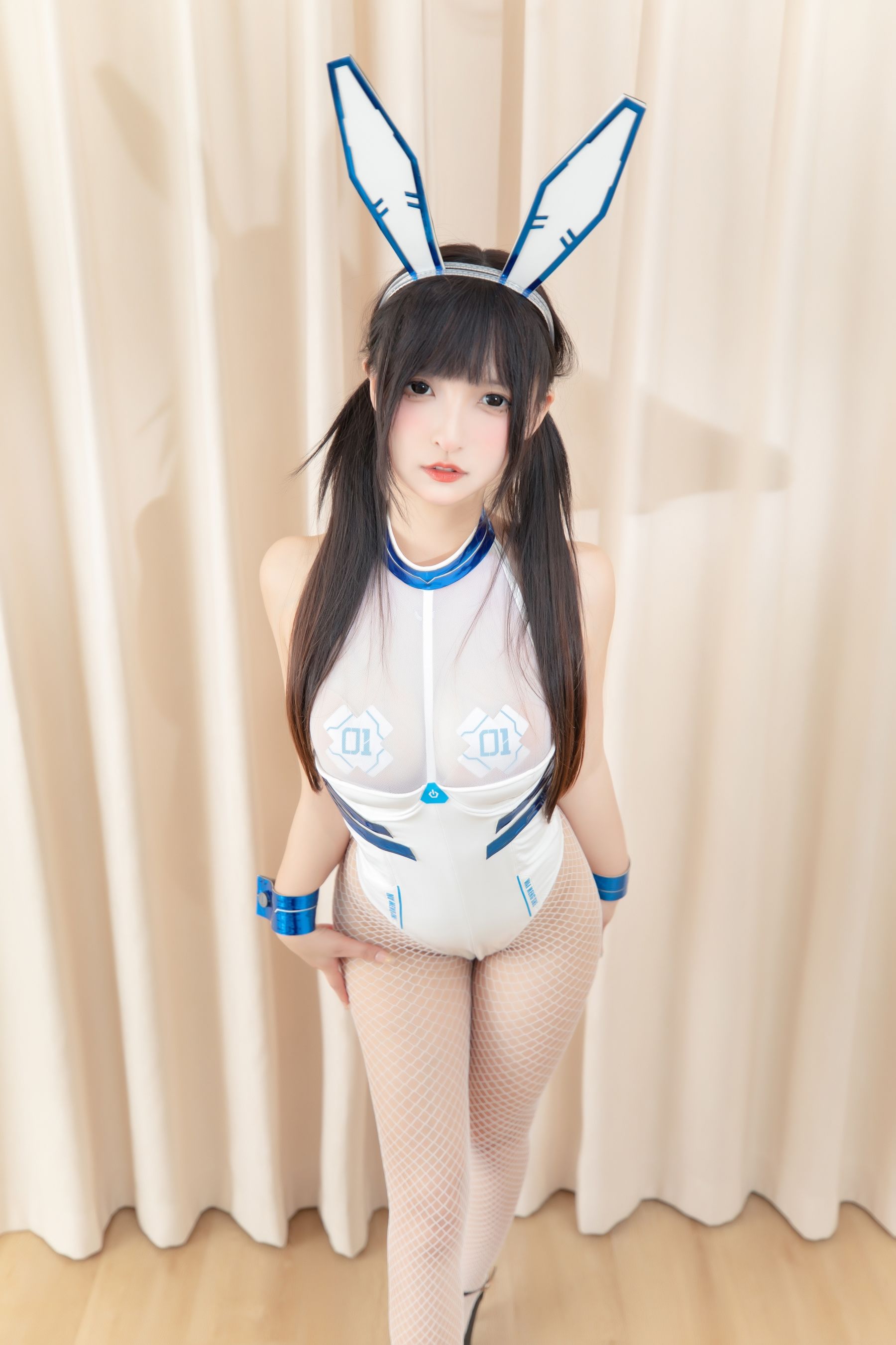 萝莉神楽板真冬 之赛博战兔 Cosplay-第6张