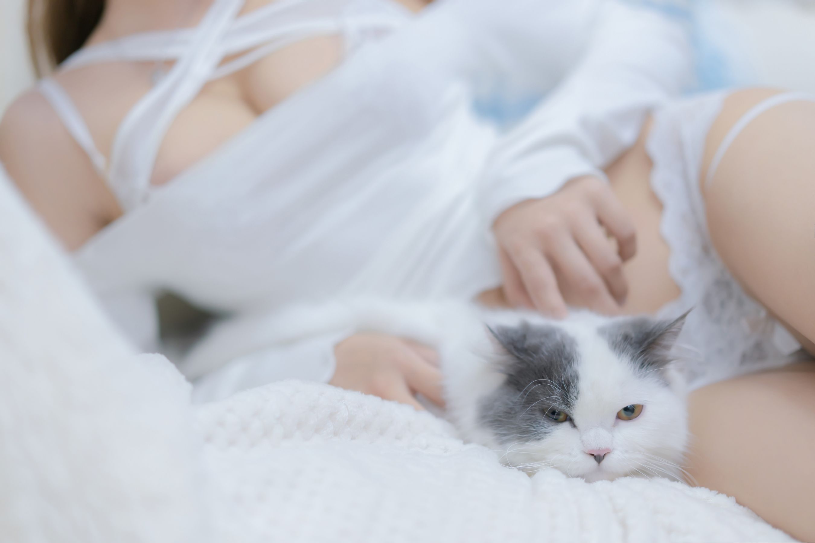 斗鱼米线线sama – 我和猫 Cosplay-第32张