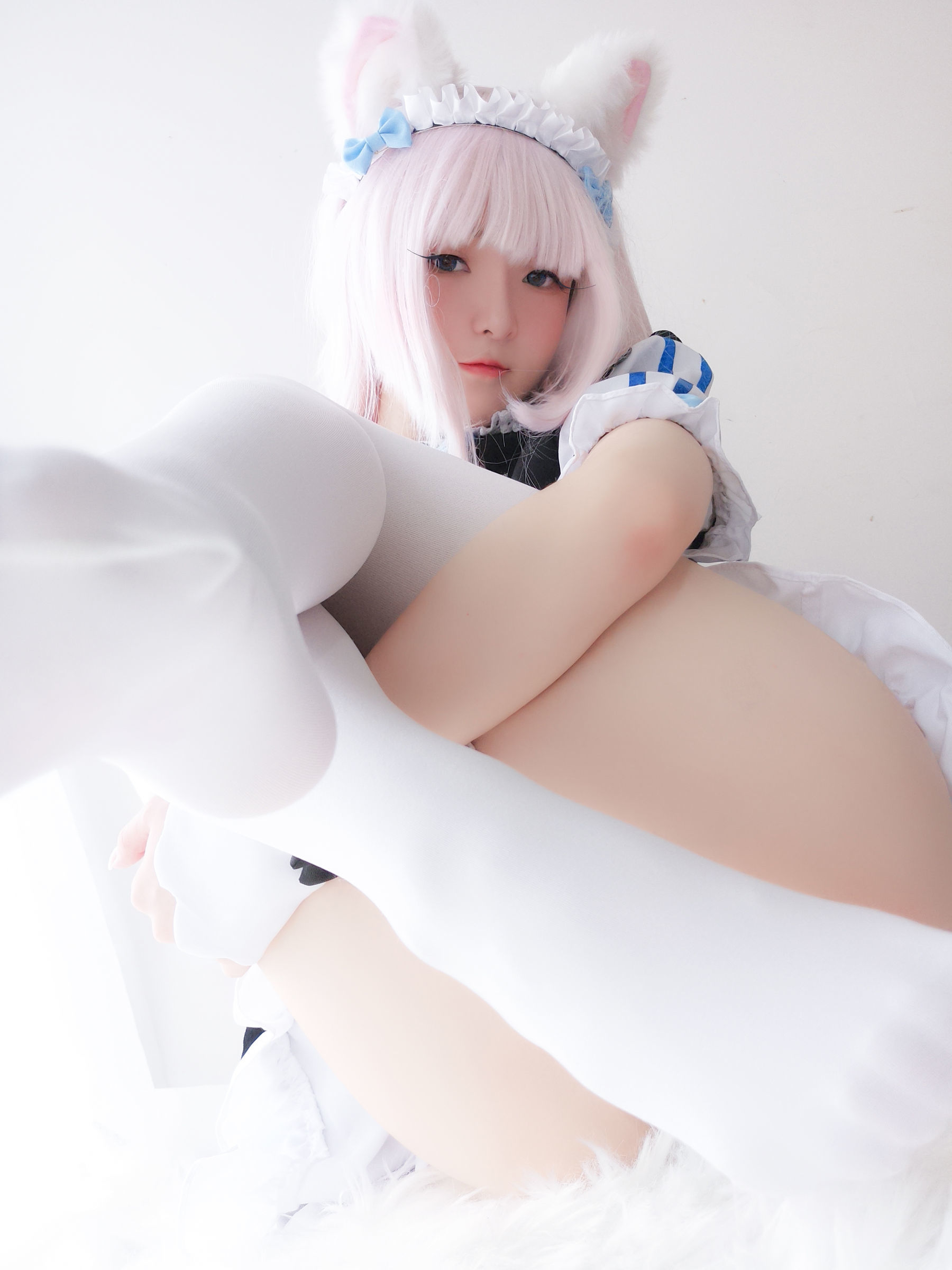 [萝莉COS] 一小央泽 – 猫娘香子兰 Cosplay-第35张