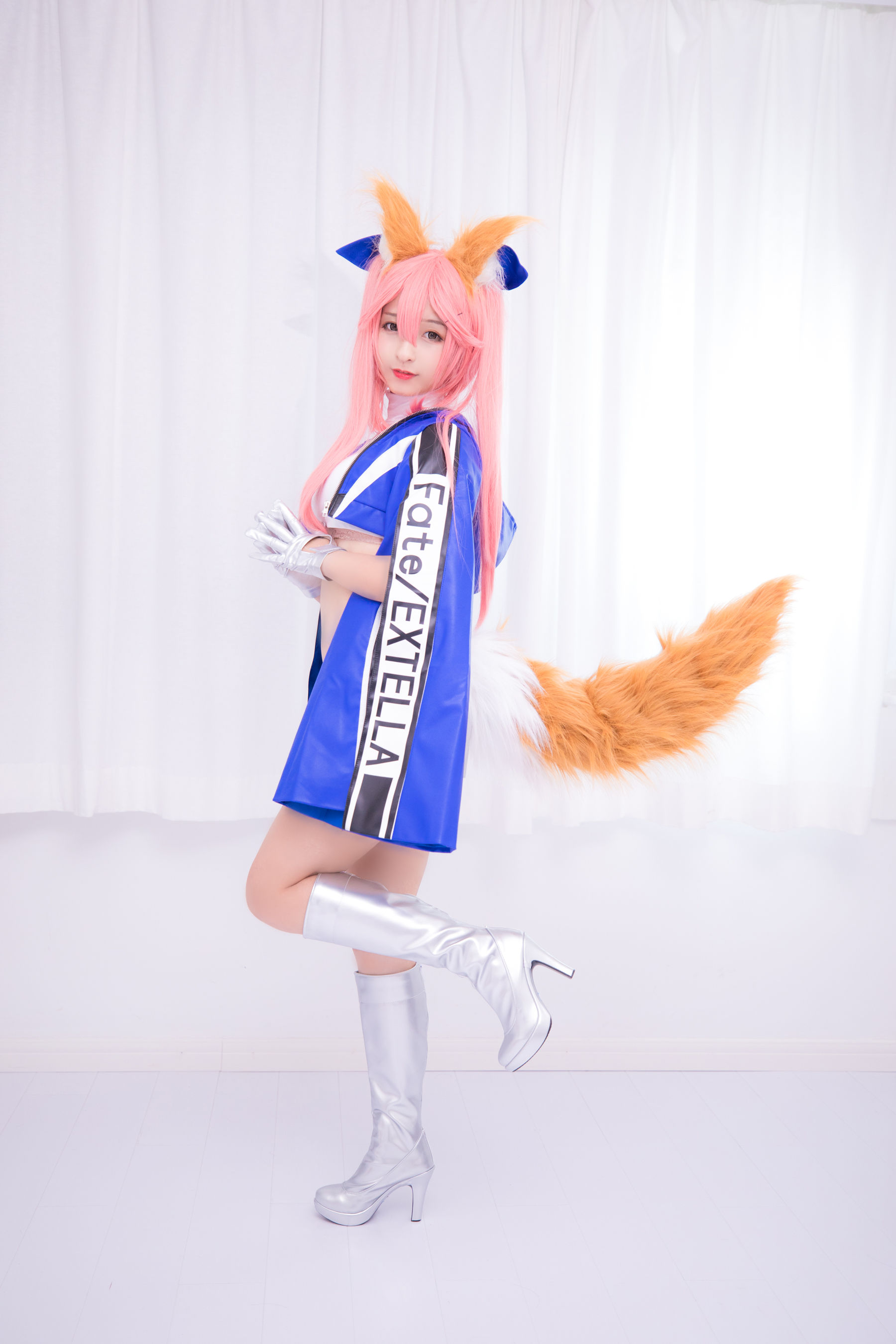[萝莉COS] 神楽板真冬 目標はあなた、エンジン全開！！ Cosplay-第17张
