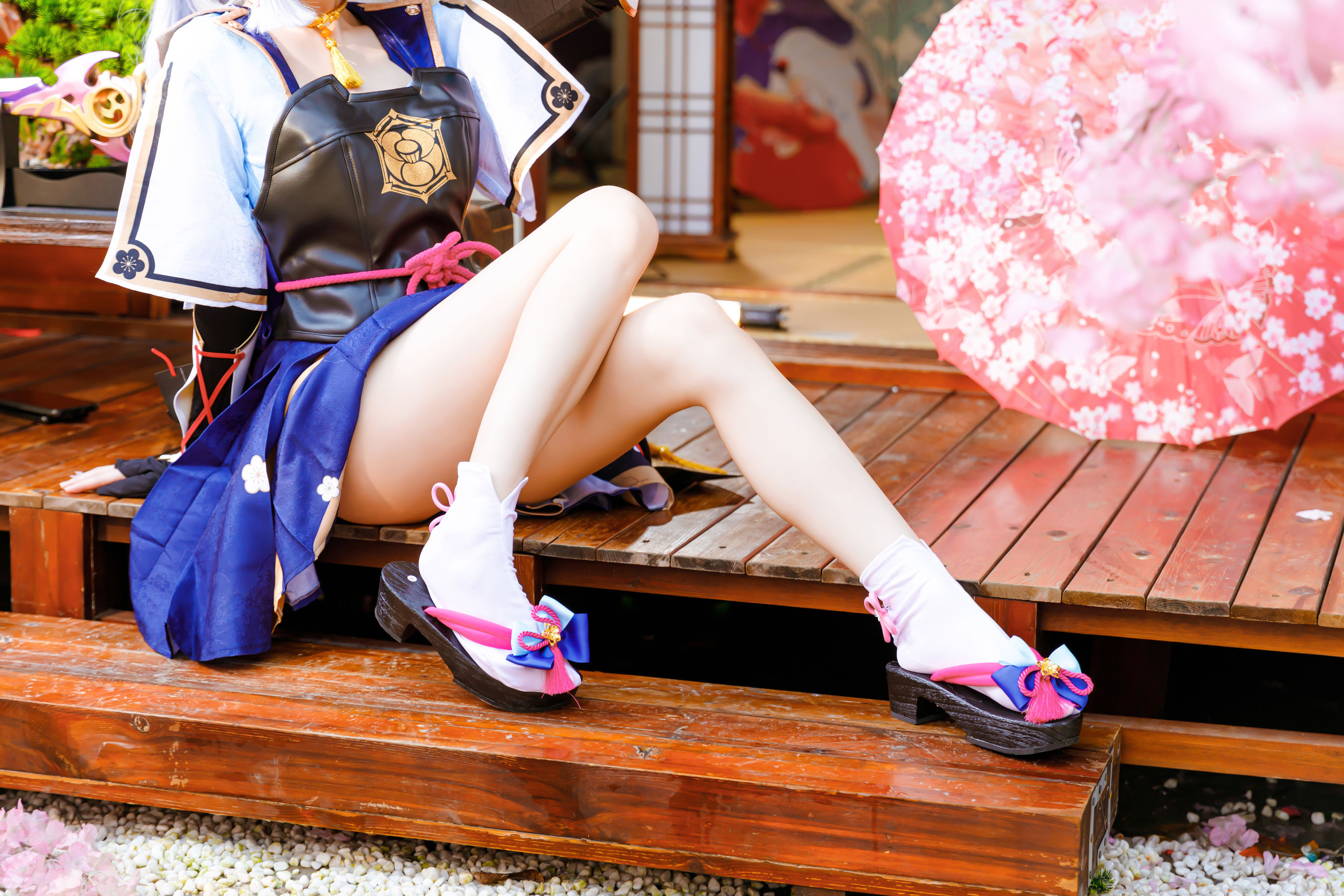 桜桃喵 – 神里绫华 Cosplay-第22张
