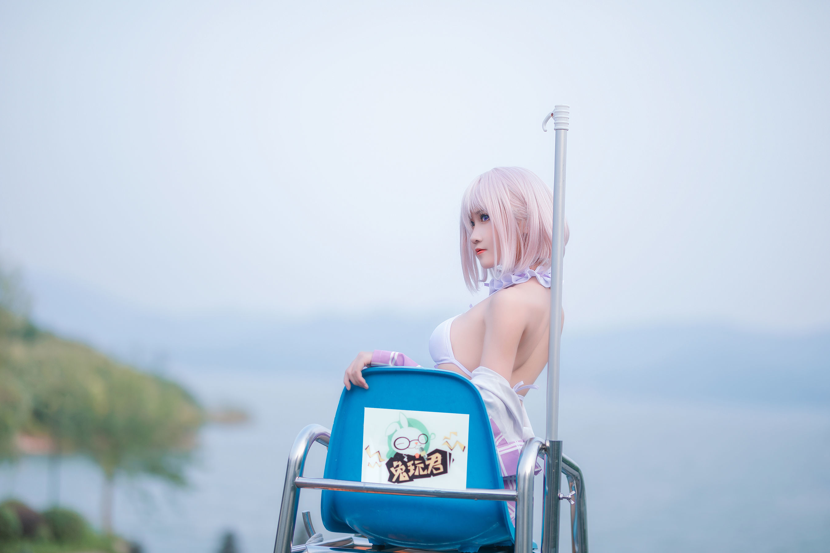 微博妹子三度_69 玛修泳装 Cosplay-第13张
