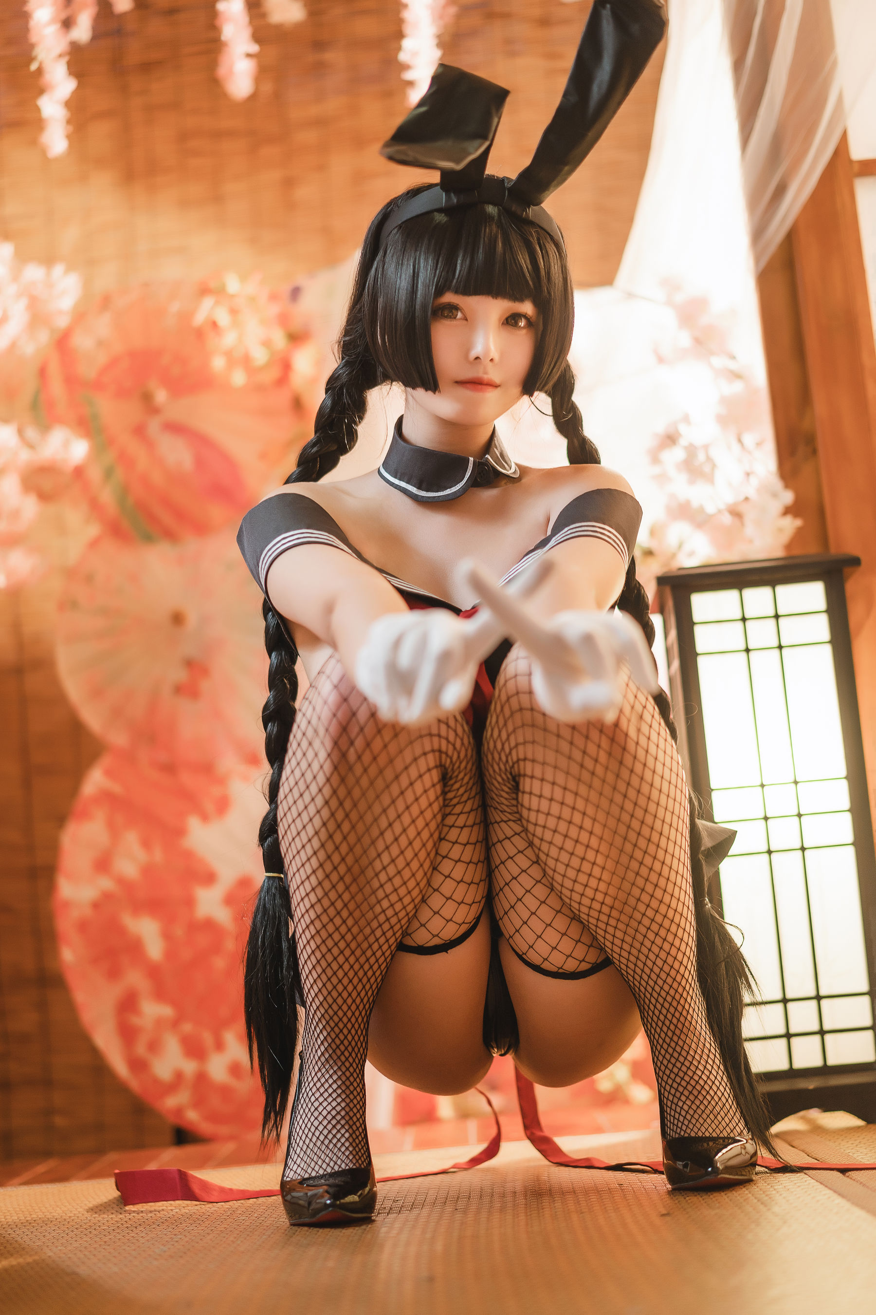 萌系小姐姐蜜汁猫裘 – 卯月桃子 Cosplay-第5张